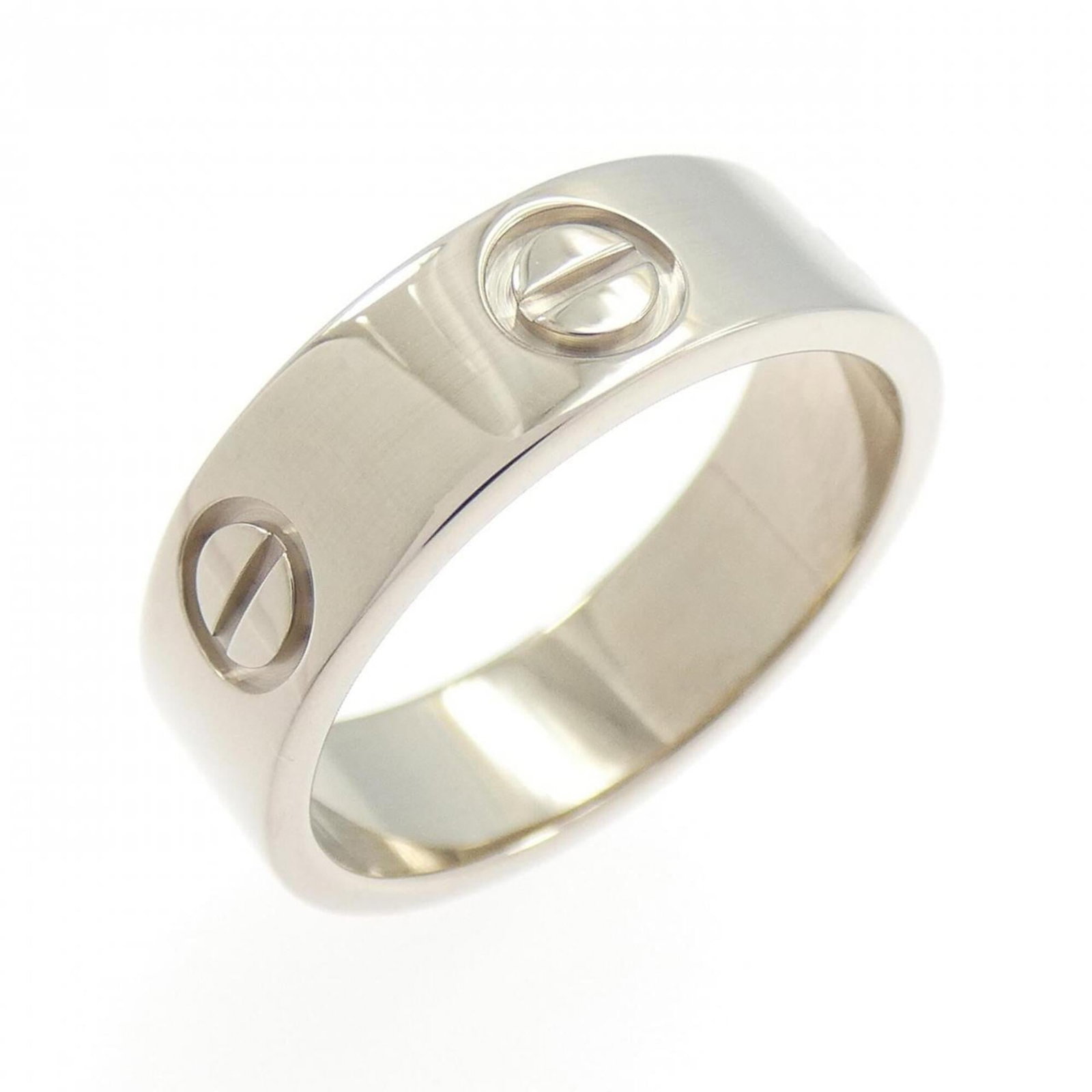 White Gold Cartier Band Ring 18K: White Gold Cartier Band Ring 18K White Gold Cartier Band Ring 18K features an elegant design with 18K white gold material, making it a sophisticated accessory for women. The ring boasts a classic band