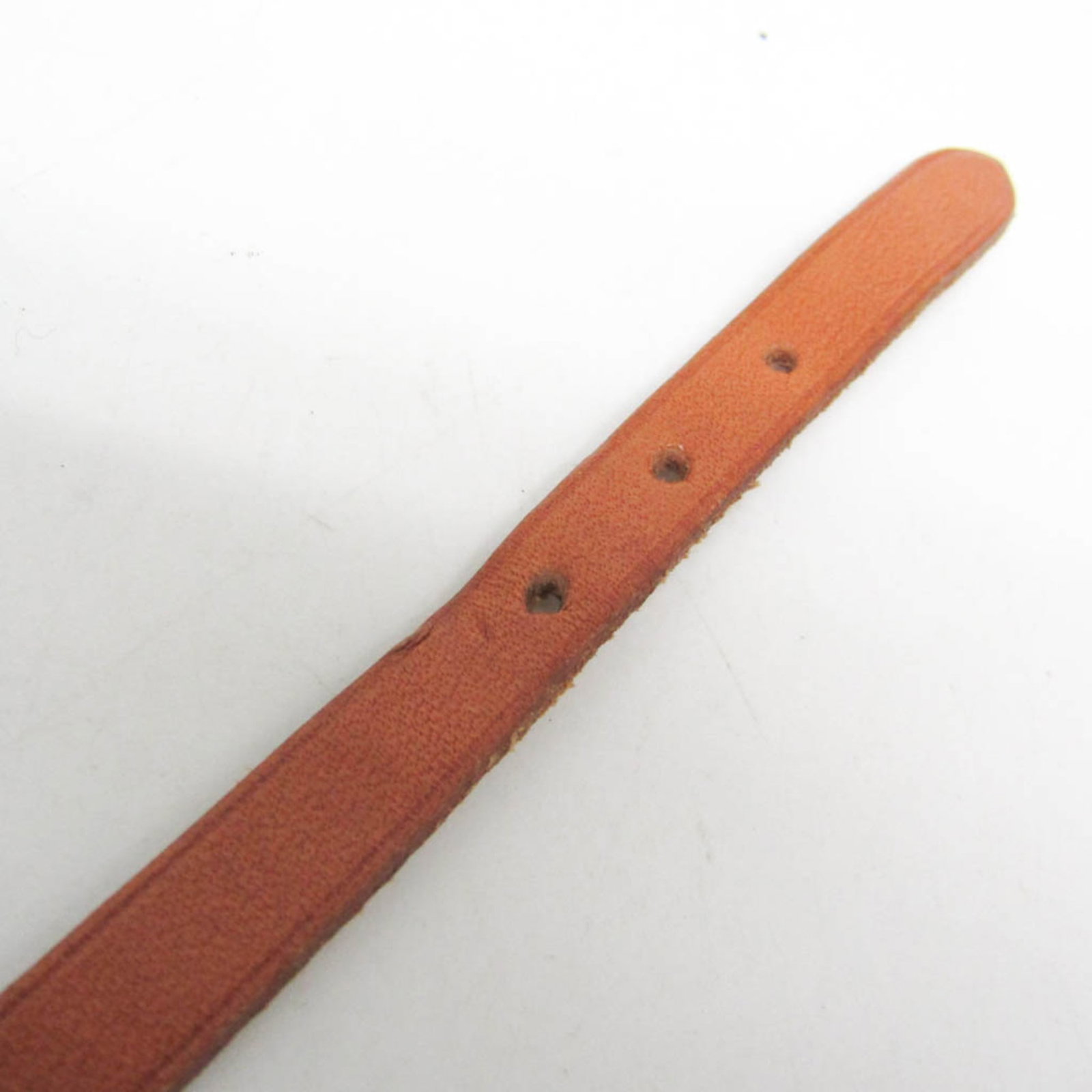 Metal leather bangle Hermes - 6