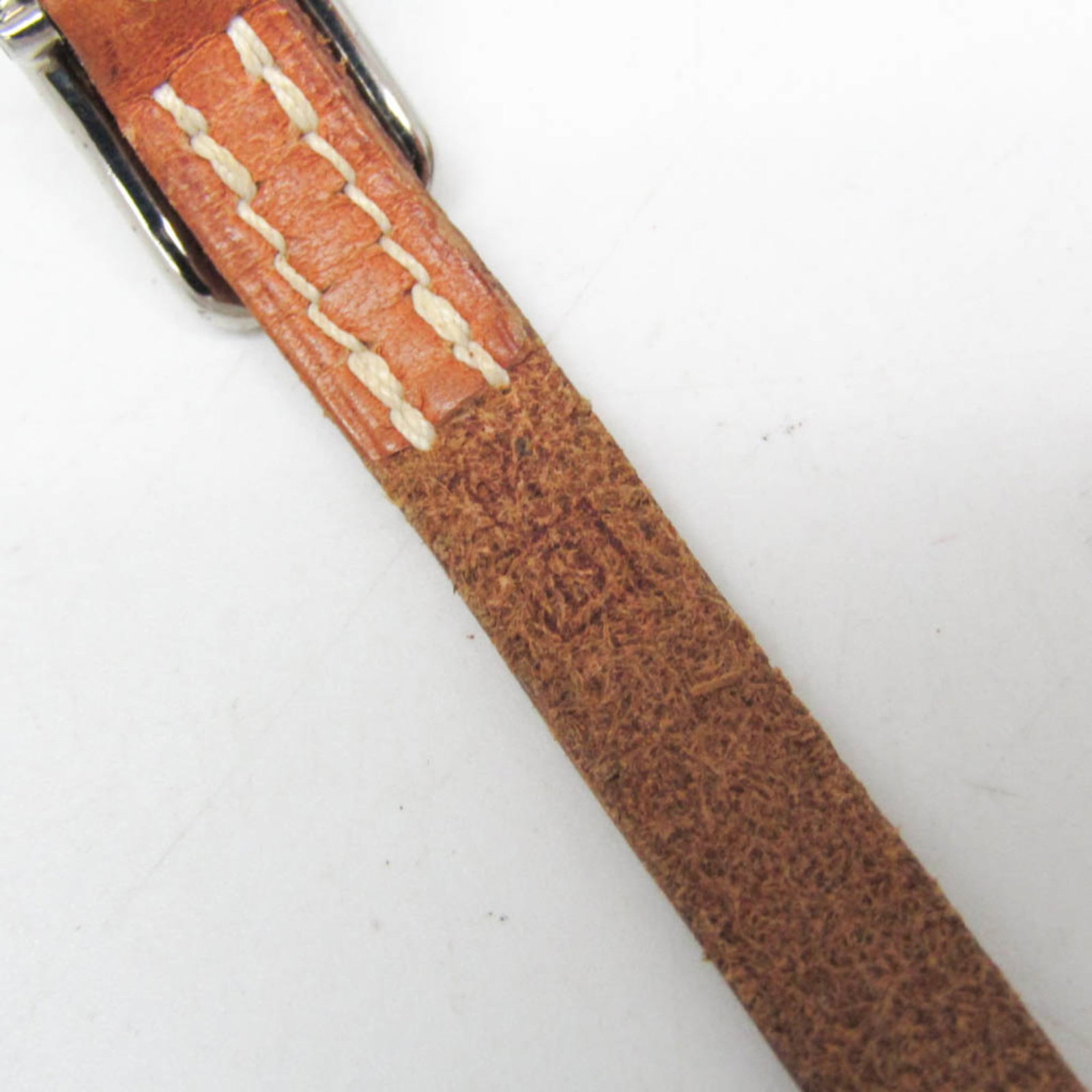 Metal leather bangle Hermes - 9