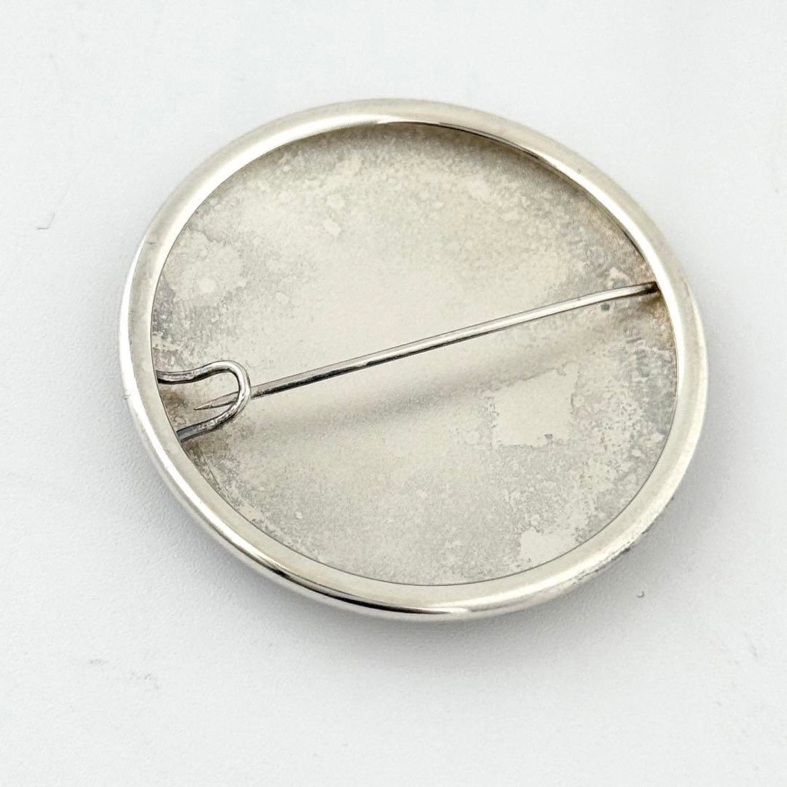 Silver Hermes Brooch - 2