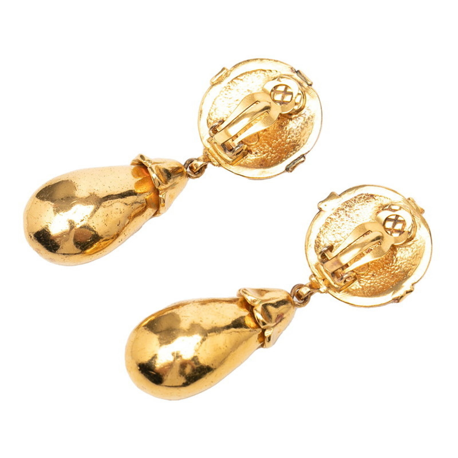 Clip earrings gold plating by Chanel - 2