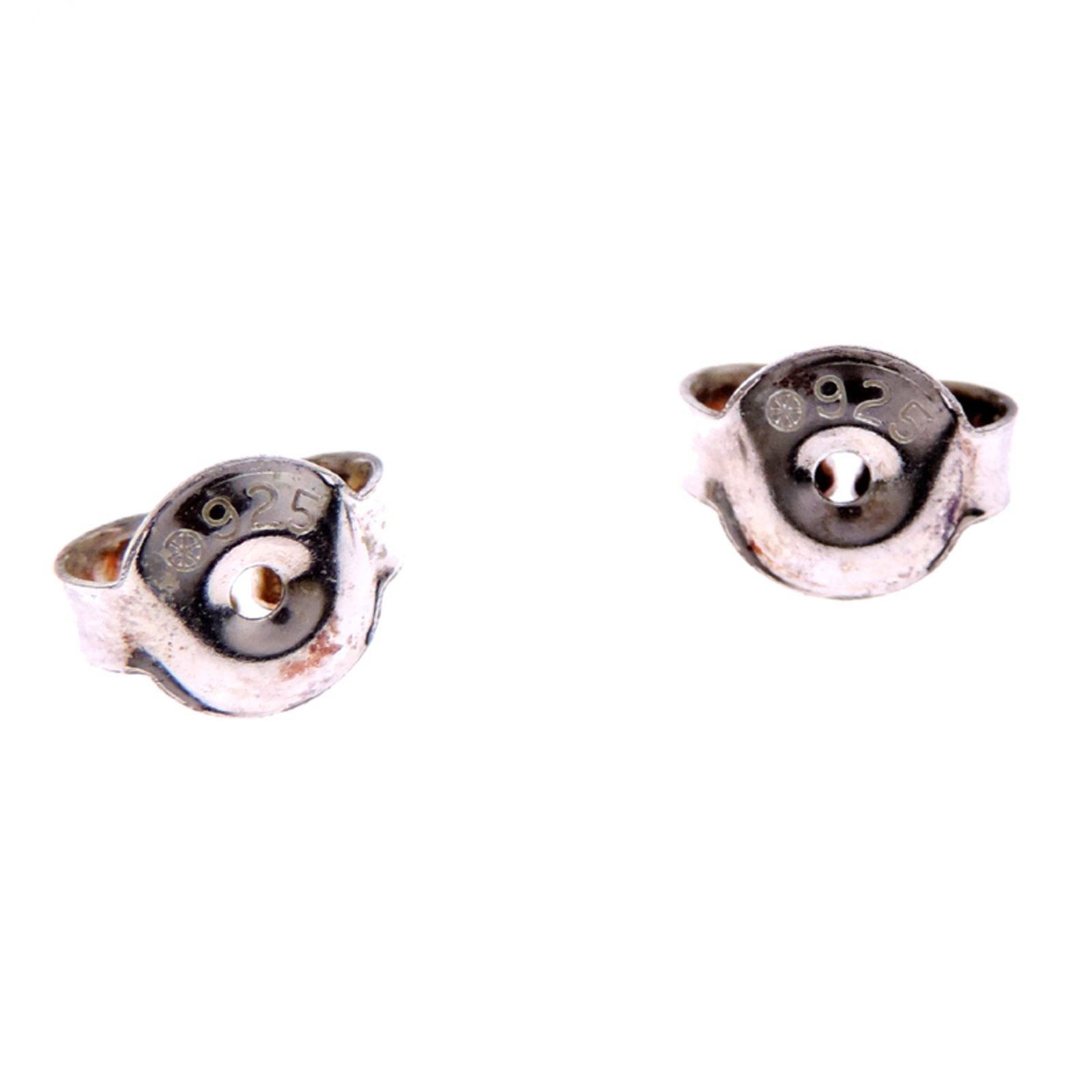 Chanel stud earrings silver 925 - 6