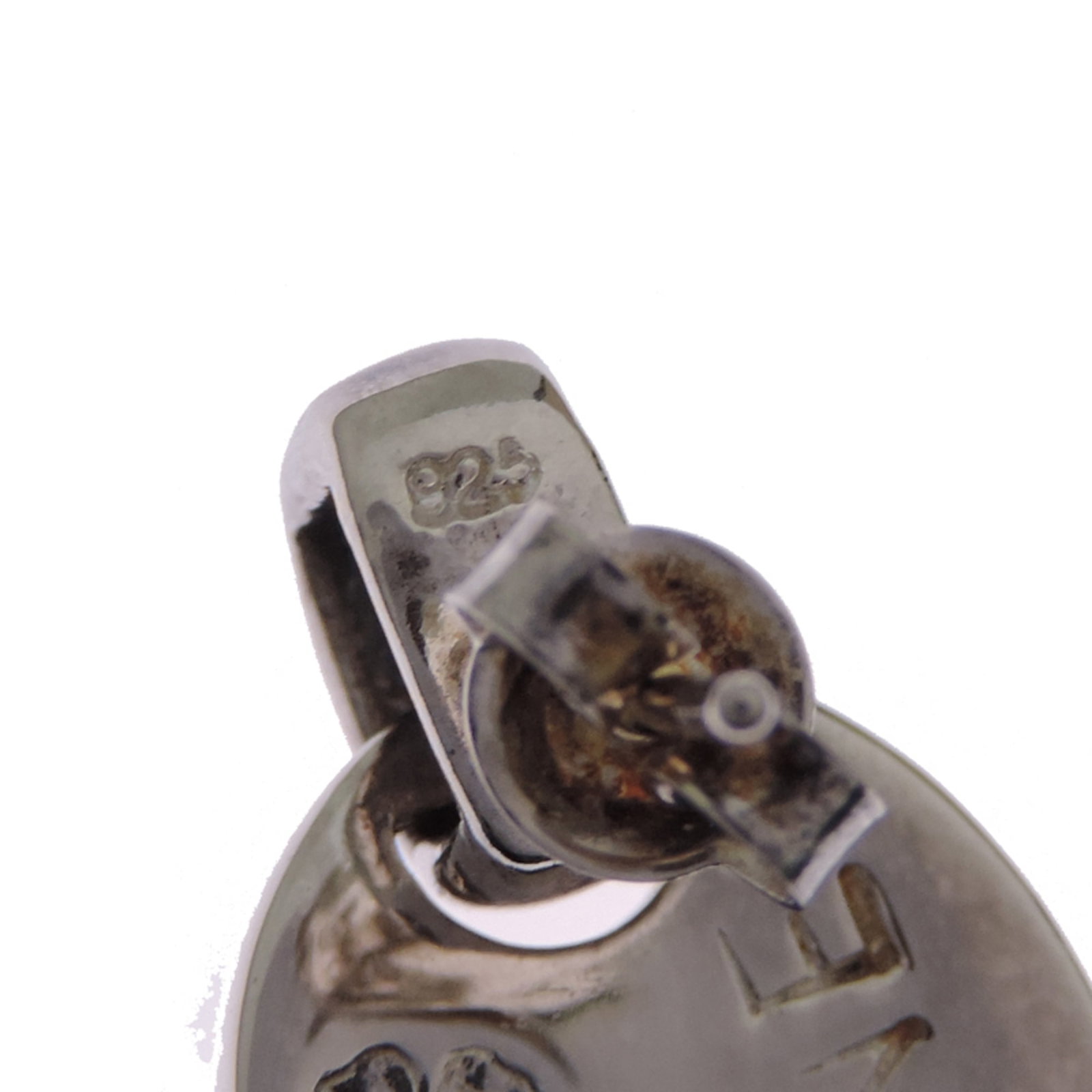 Chanel stud earrings silver 925 - 7