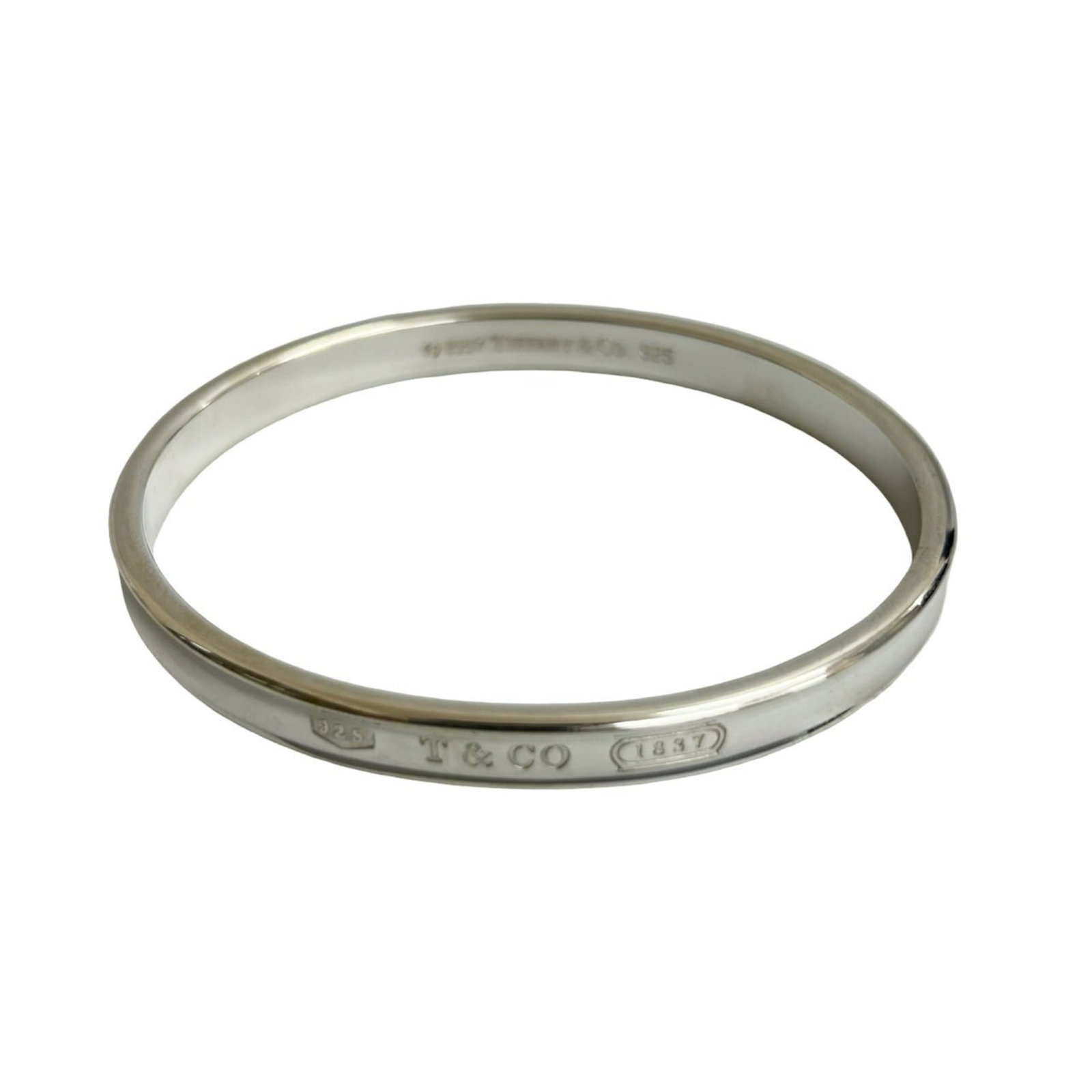 Silver Bangle Tiffany - 3