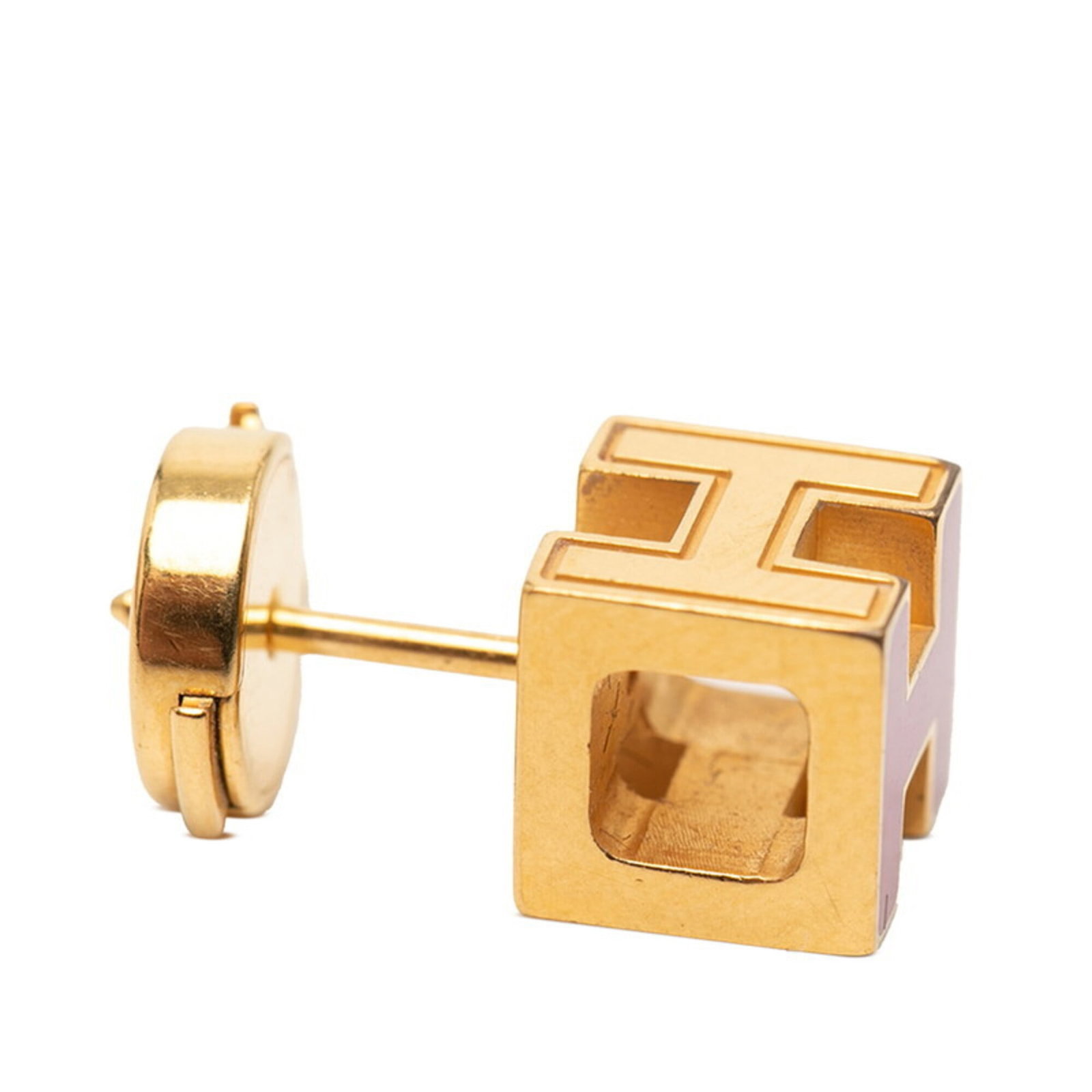 Hermes Stud Earrings Enamel - 3
