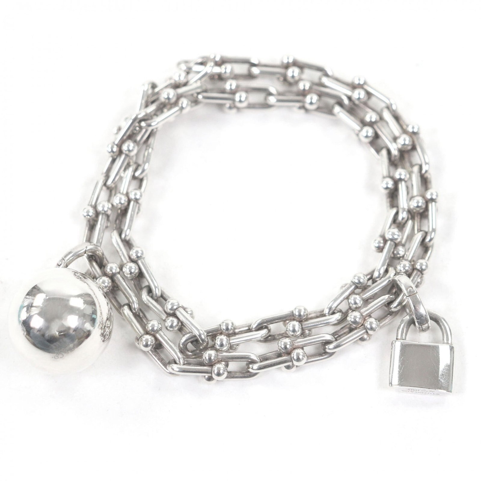 Charm Tiffany Bracelet 925 Silver (1 of 6)