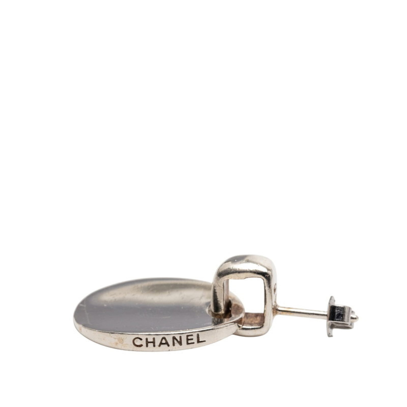 Chanel stud earrings silver 925 - 3