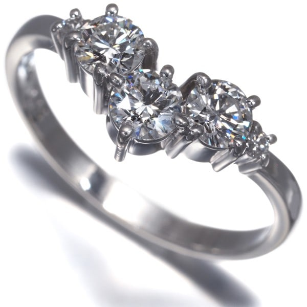 Tasaki Ring Diamond 0.75Ct/ 0.03Ct Us7.25-7.5 900 Platinum: Tasaki Ring Diamond 0.75Ct/ 0.03Ct Us7.25-7.5 900 Platinum Tasaki Ring Diamond features a stunning 0.75-carat diamond set in 900 platinum, showcasing exceptional craftsmanship and attention to