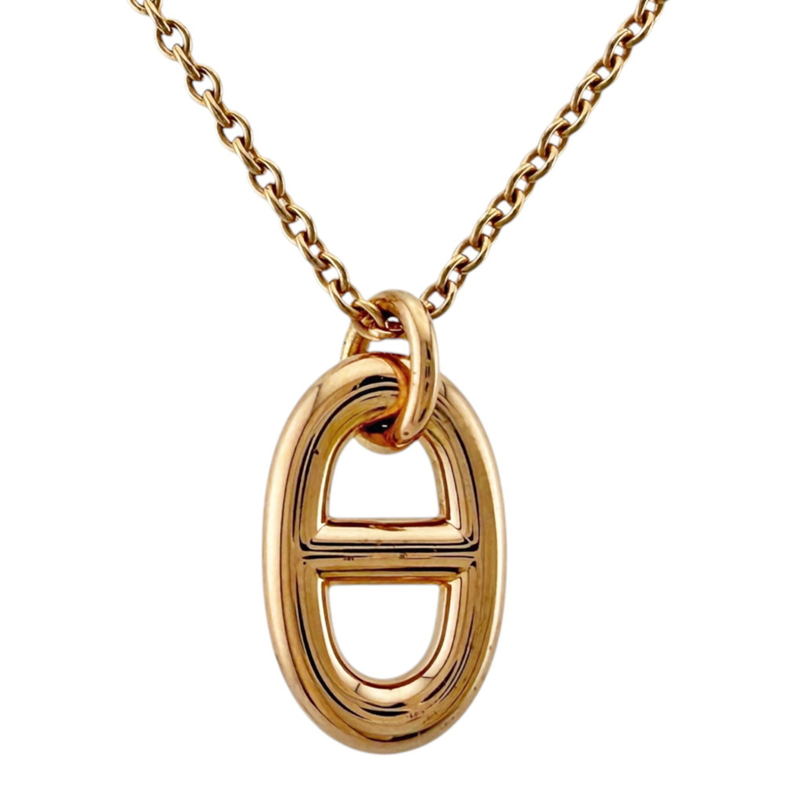 Hermes Chaine D'Ancre Necklace 18K Gold Women'S Hermes (1 of 7)