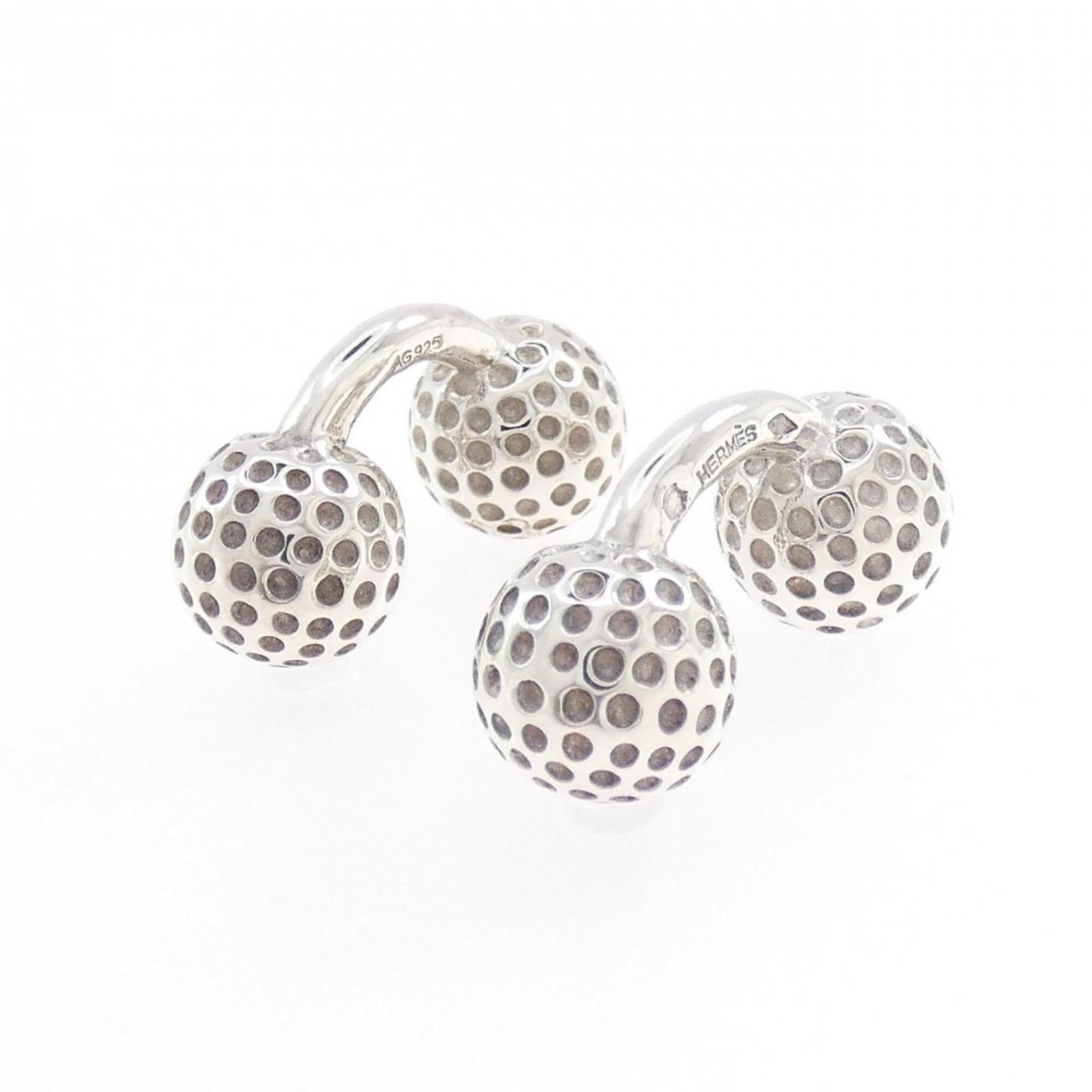 Hermes Cufflinks Silver 925 - 2