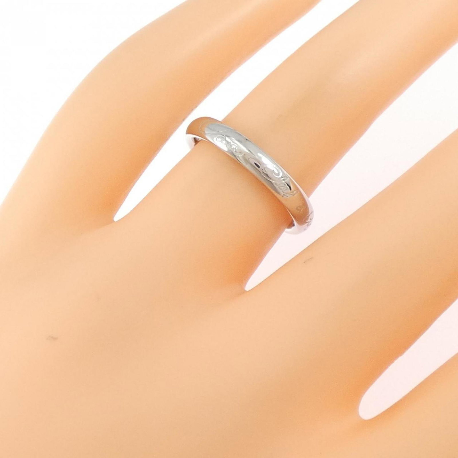 Band platinum ring van cleef arpels - 4