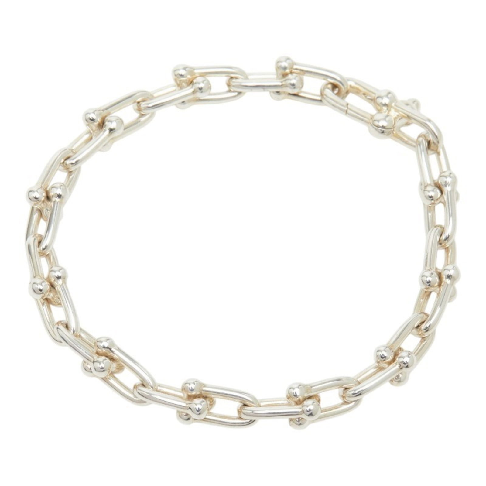 Charm Tiffany Bracelet 925 Silver: Charm Tiffany Bracelet 925 Silver Charm Tiffany Bracelet 925 Silver - A delicate, sterling silver charm bracelet featuring the iconic Tiffany brand. With its 15cm length and subtle signs of wear, this