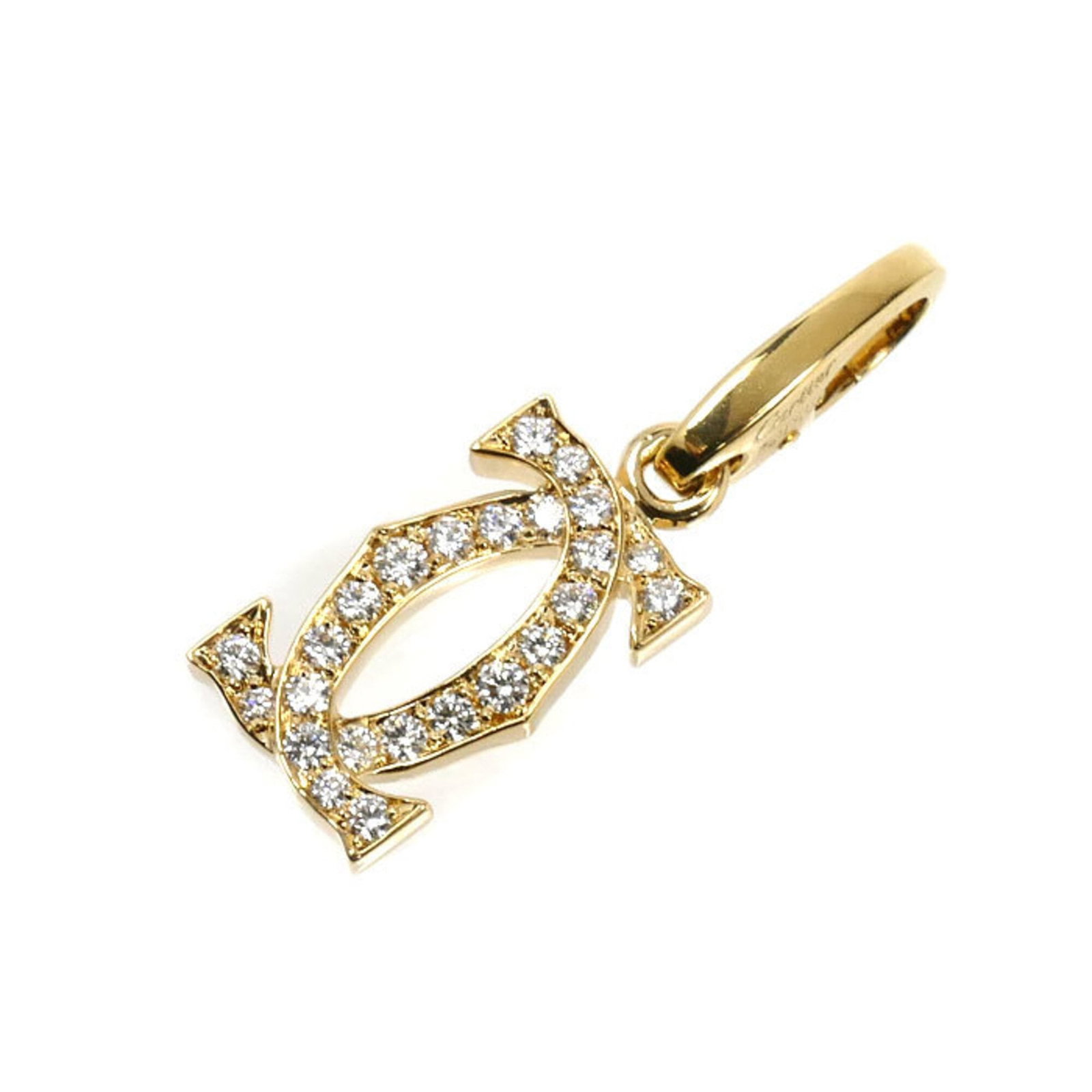 Women's 2C Diamond Pendant Gold 18K Yellow Cartier Top B3010200 2.0G: Women's 2C Diamond Pendant Gold 18K Yellow Cartier Top B3010200 2.0G Cartier's iconic Top B3010200 diamond pendant shines in 18K yellow gold, its 2.0G weight adding a touch of luxury to any outfit. Th