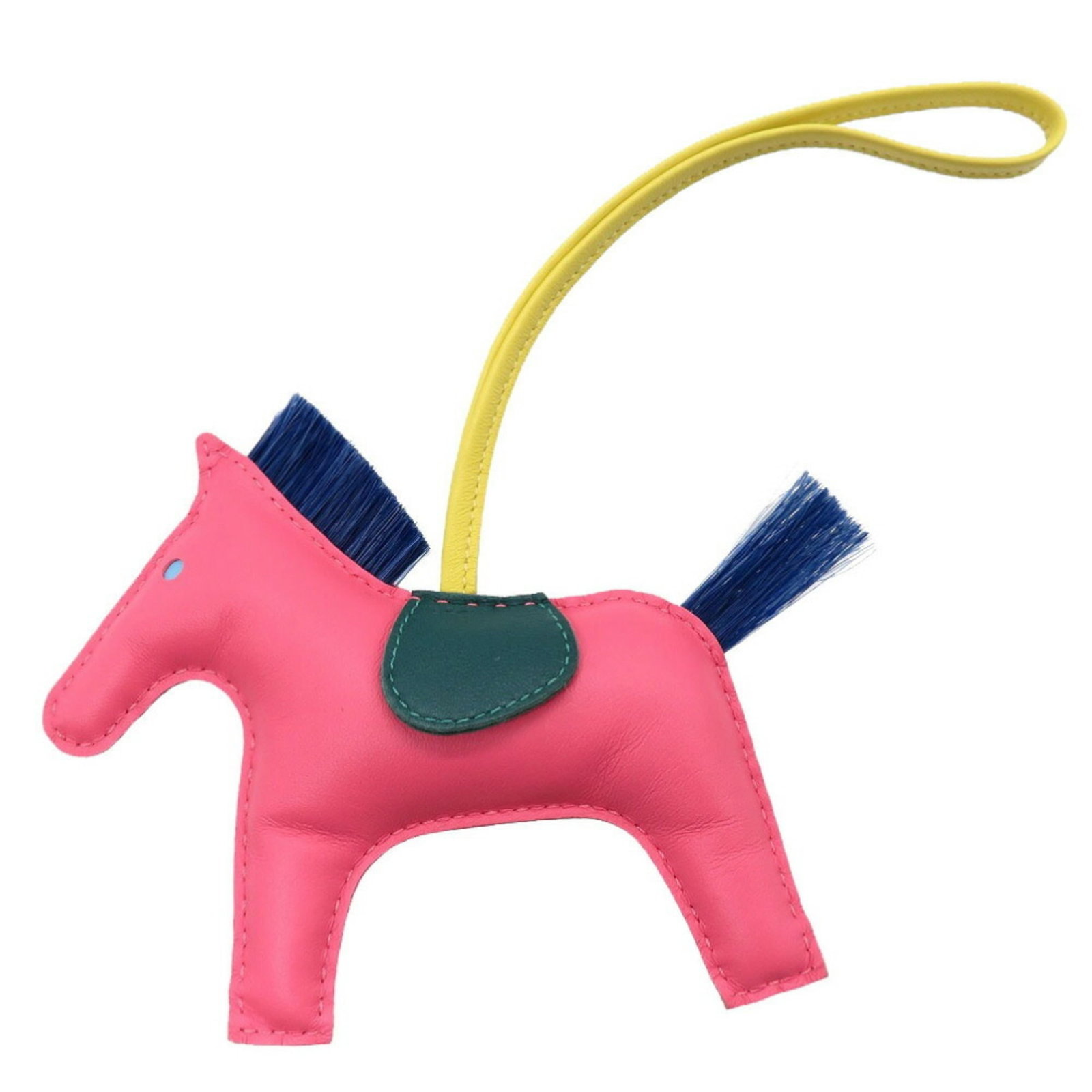 Hermes handbag leather agneau charm: Hermes handbag leather agneau charm Agneau Milo leather charms are renowned for their exceptional quality and durability. This Bois De Rose charm, in particular, boasts a rich, reddish-brown color tha