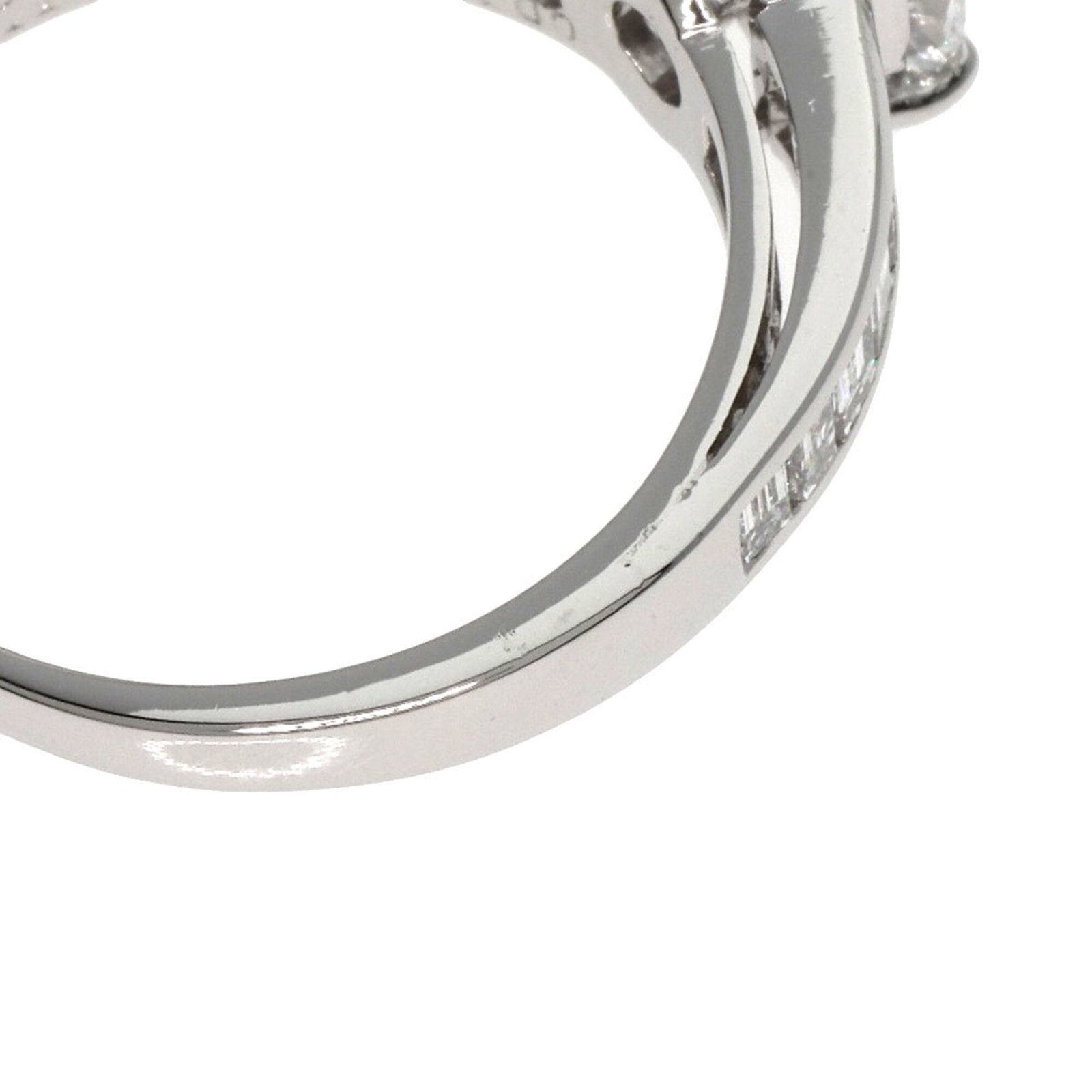 Arpels Band Platinum Ring Van Cleef - 11