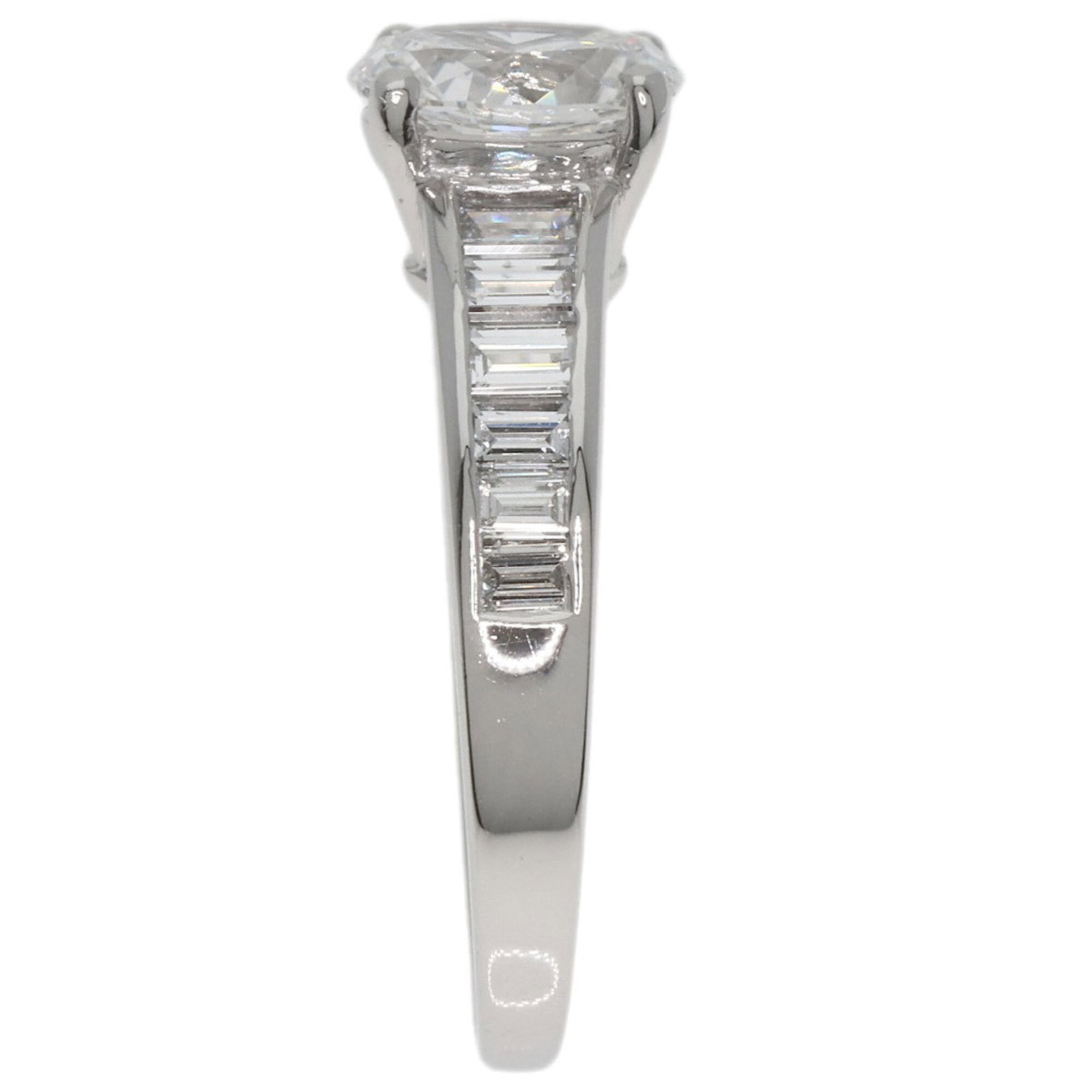 Arpels Band Platinum Ring Van Cleef - 3