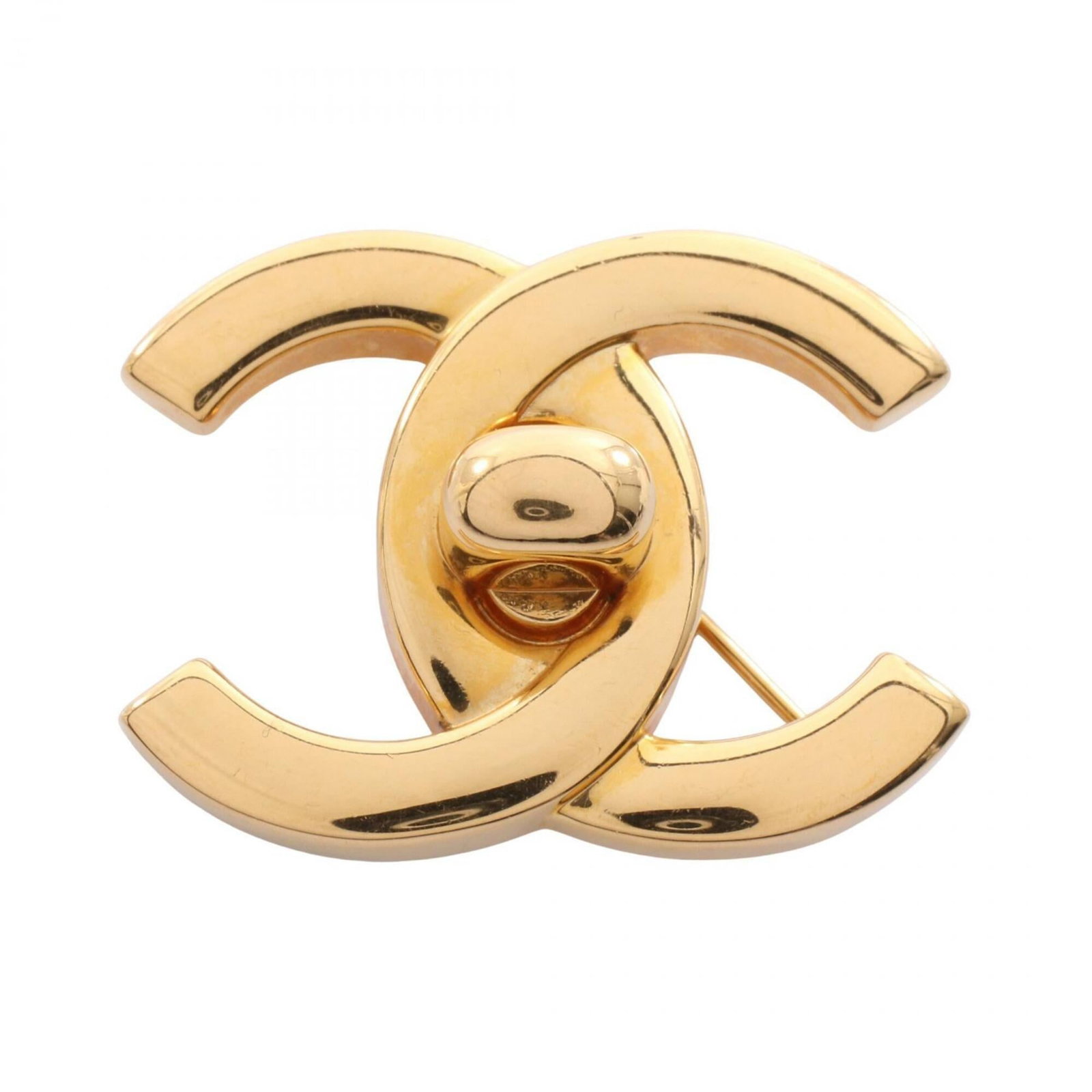 Gold Plating Brooch Chanel: Gold Plating Brooch Chanel Gold Plating Brooch Chanel - A Versatile Accessory for the Modern Woman. This gold plating brooch, featuring the iconic Chanel design, measures 2.8cm x 3.8cm and boasts a su