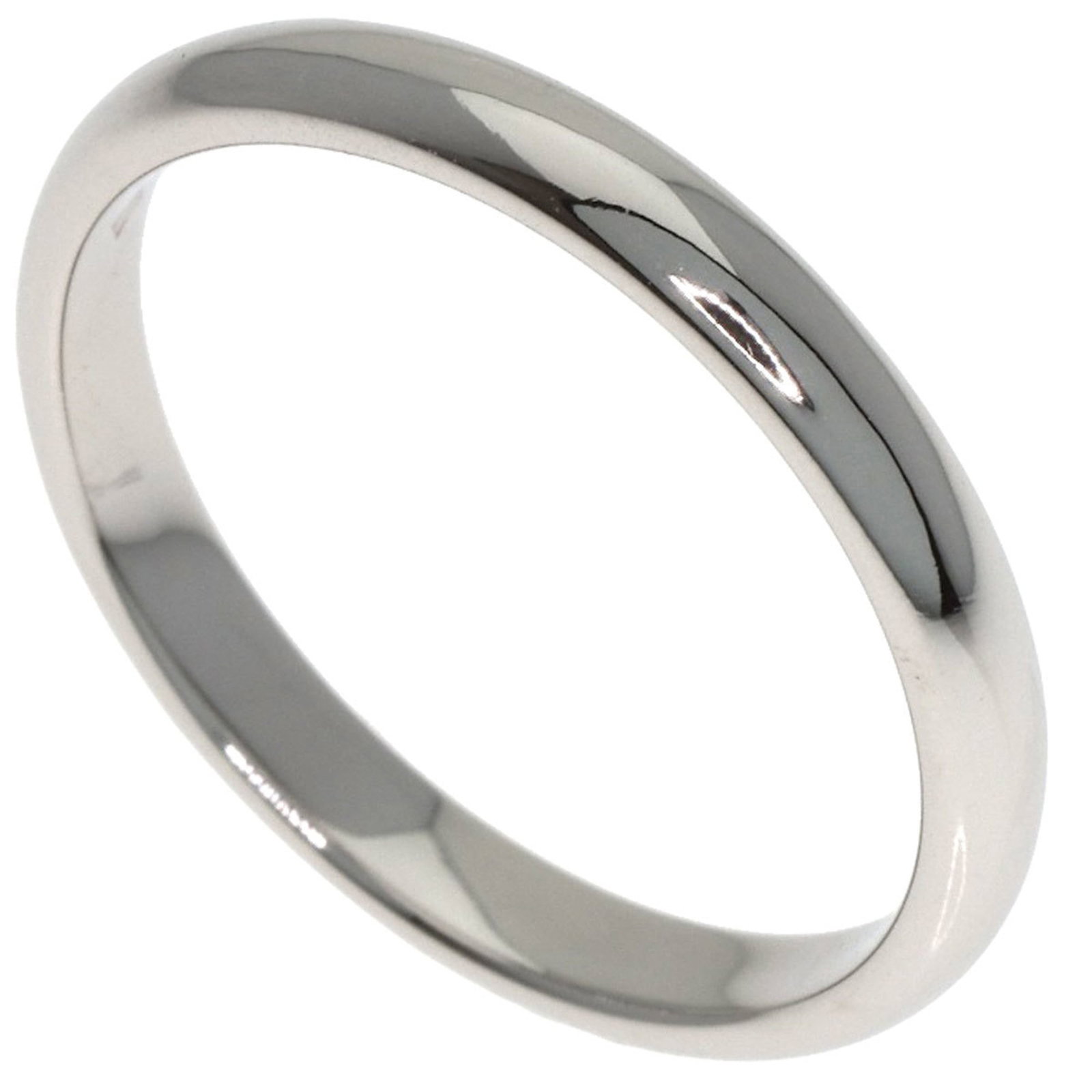 Ring Band by Platinum 950: Ring Band by Platinum 950 Platinum 950 band ring from Cartier, featuring a high-quality platinum material and a sleek design. This used item is in like new condition, with hardly any traces of usage,