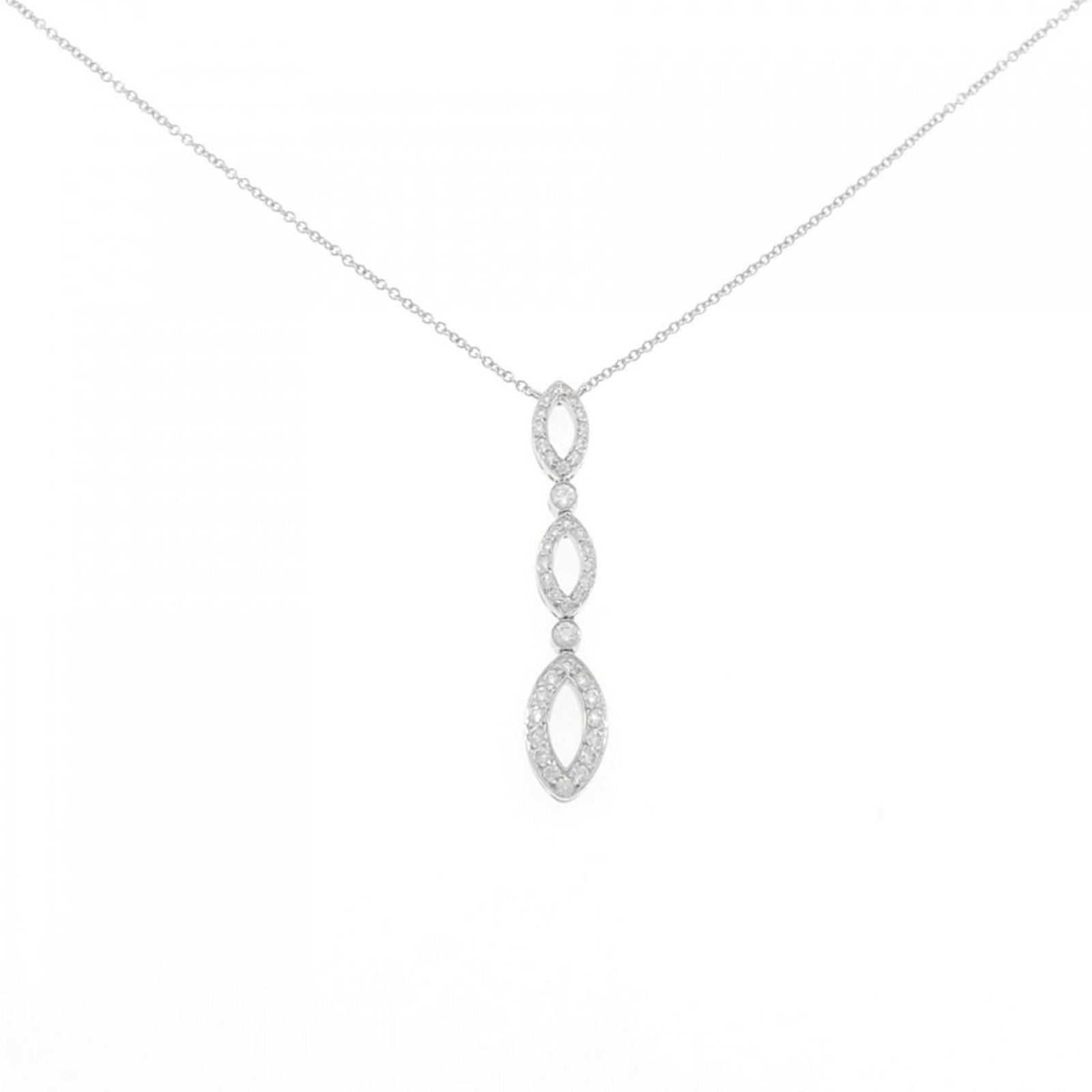 Swing Necklace by Tiffany: Swing Necklace by Tiffany Swing Necklace by Tiffany features a stunning platinum pendant adorned with a diamond, set in a beautiful design. The necklace boasts a sleek platinum chain and measures