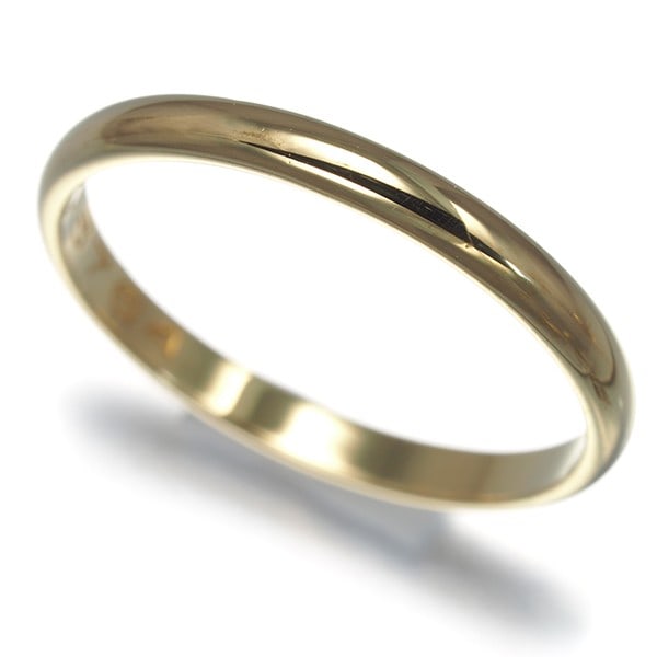 Cartier Ring 1895 Wedding Band 2Mm Eu49 18K 750 Yellow Gold: Cartier Ring 1895 Wedding Band 2Mm Eu49 18K 750 Yellow Gold 18k Yellow Gold Cartier Ring from the iconic 1895 Collection, featuring a sleek band with a rich history. This elegant ring boasts a sturdy 