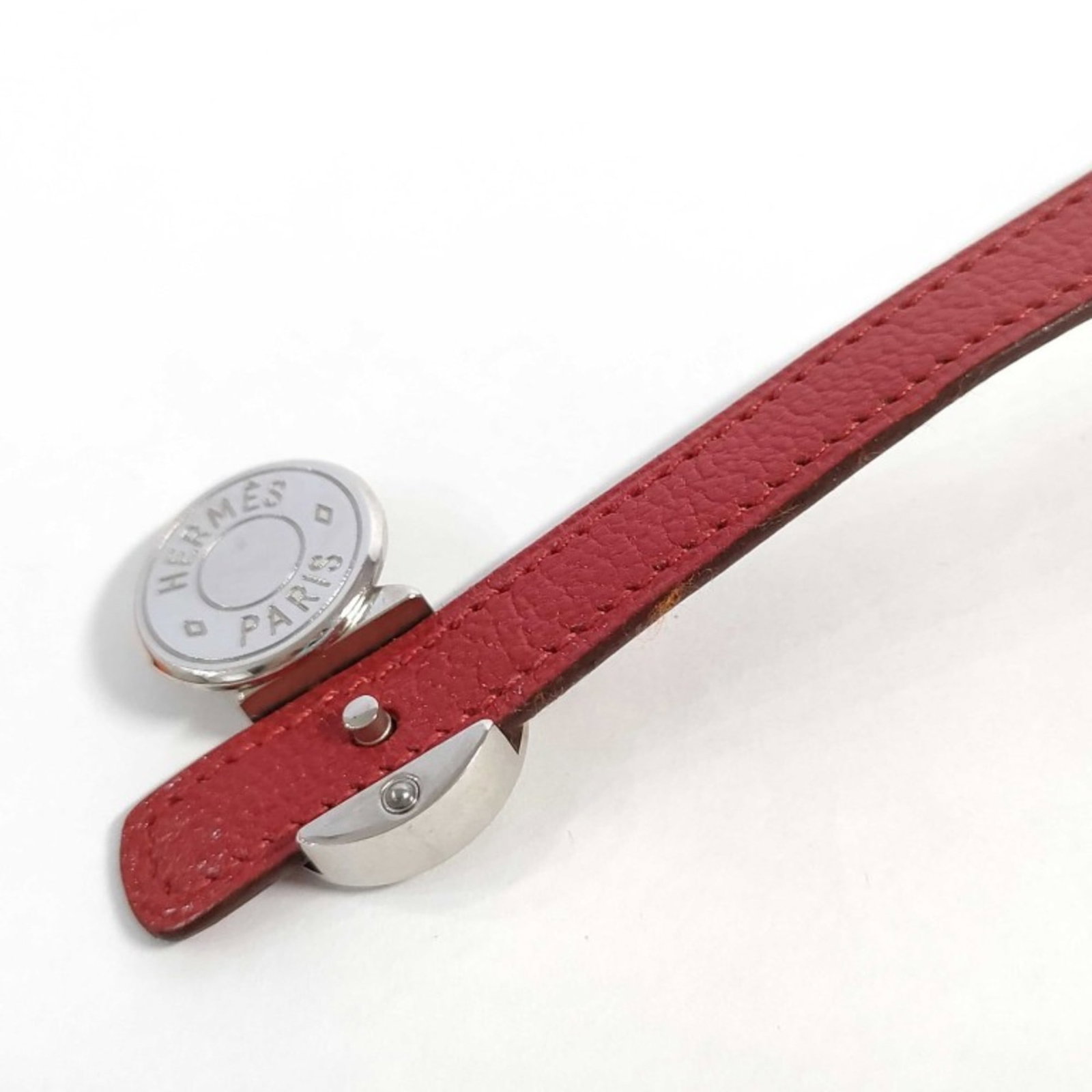 Hermes Charm Bracelet Leather - 8