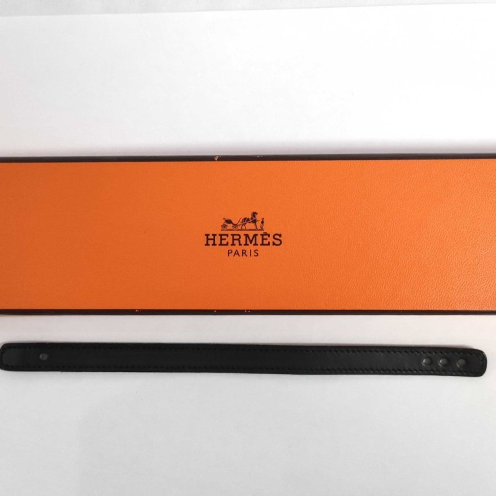 Hermes Charm Bracelet Leather - 9