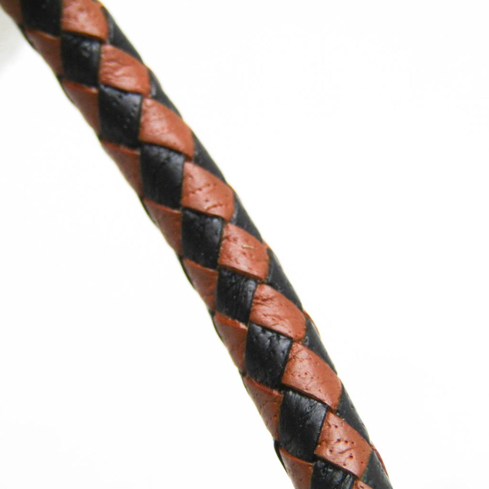 Metal leather bangle Hermes - 4