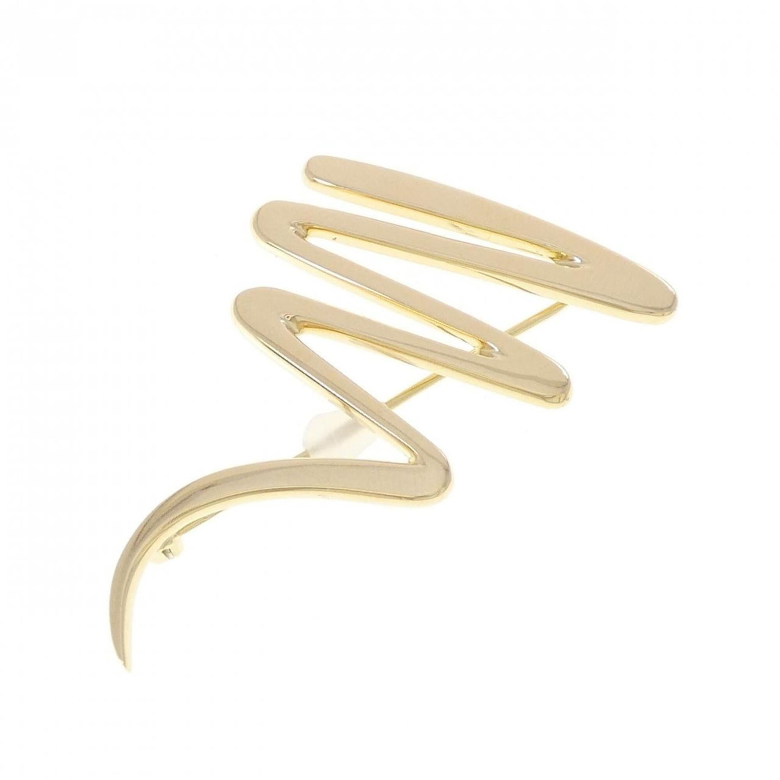 Tiffany Brooch Yellow Gold (18K): Tiffany Brooch Yellow Gold (18K) Tiffany's iconic yellow gold brooch boasts a classic charm design, measuring 4.88cm x 3.09cm. Its 18K yellow gold construction exudes timeless elegance, with only mino
