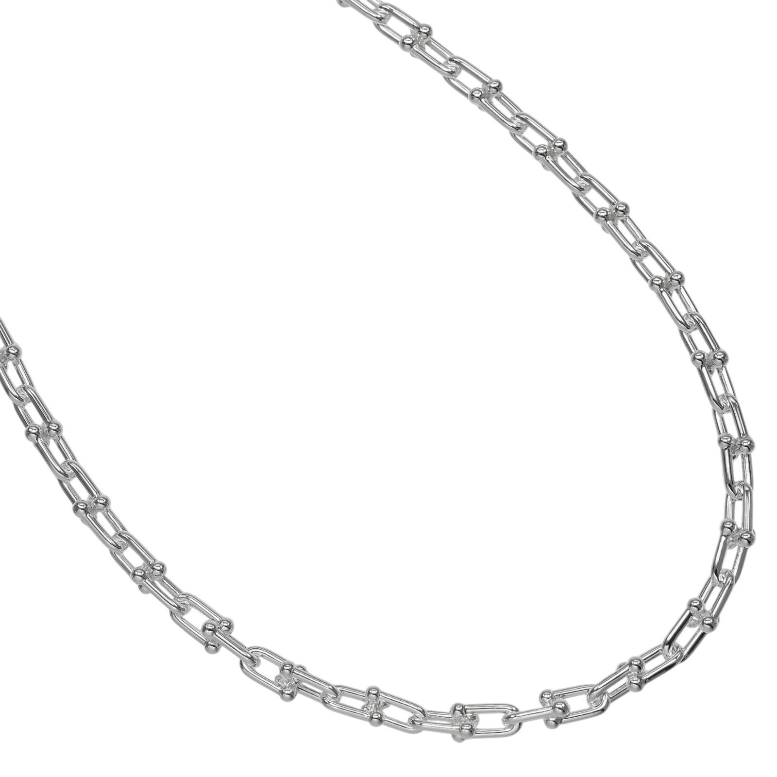 Tiffany & Co. Hardware Small Link Necklace Sterling Silver 925 Approx. 42.4G (1 of 7)