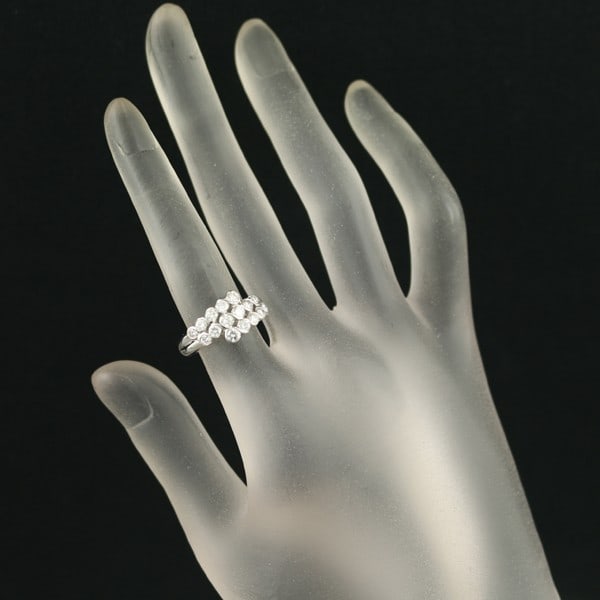 Platinum Ring Diamond 1.03ct - 4