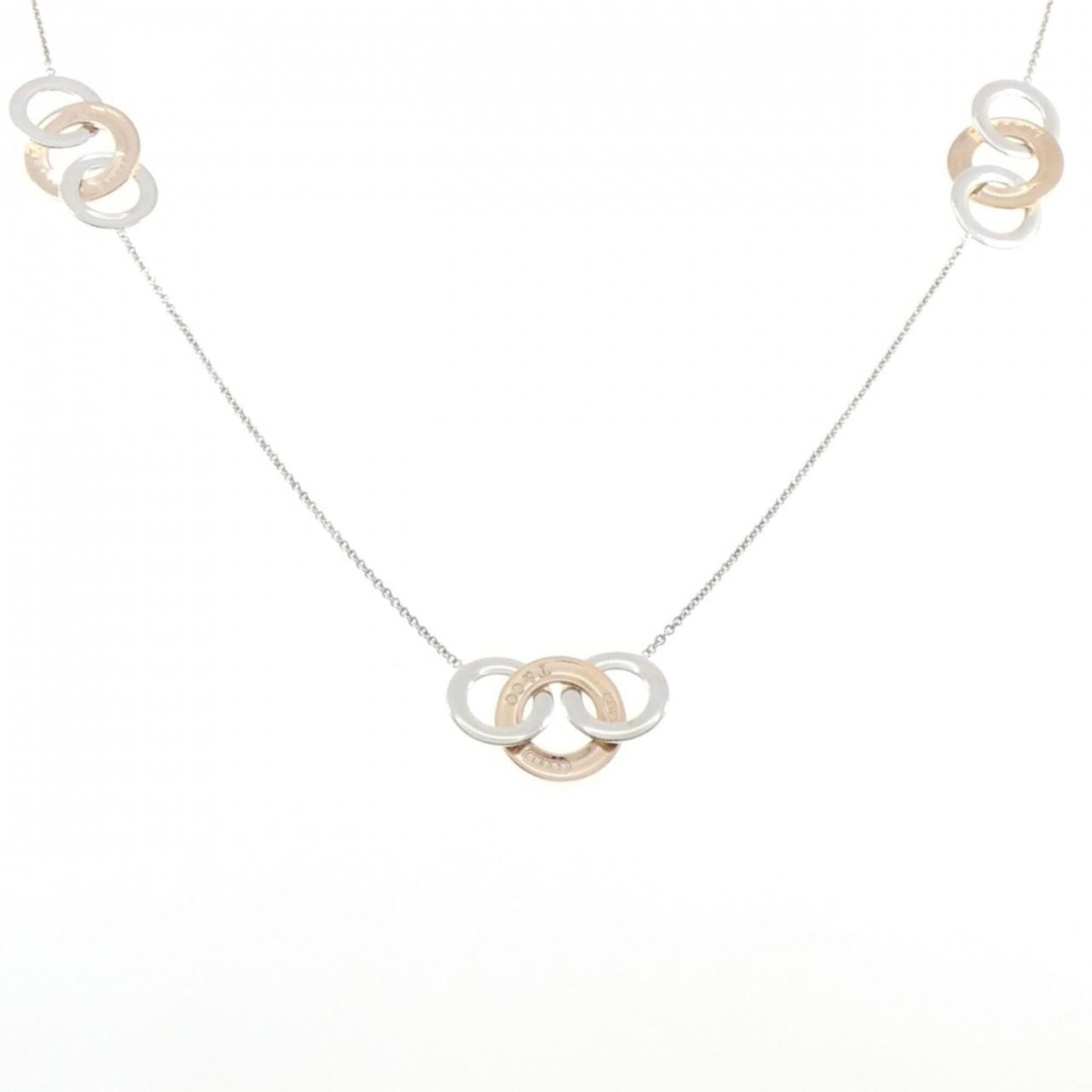 Rubedo 925 Necklace Tiffany: Rubedo 925 Necklace Tiffany Silver 925 necklace with a Tiffany logo, crafted from high-quality sterling silver and bearing the hallmark of the renowned luxury brand. The necklace features a classic
