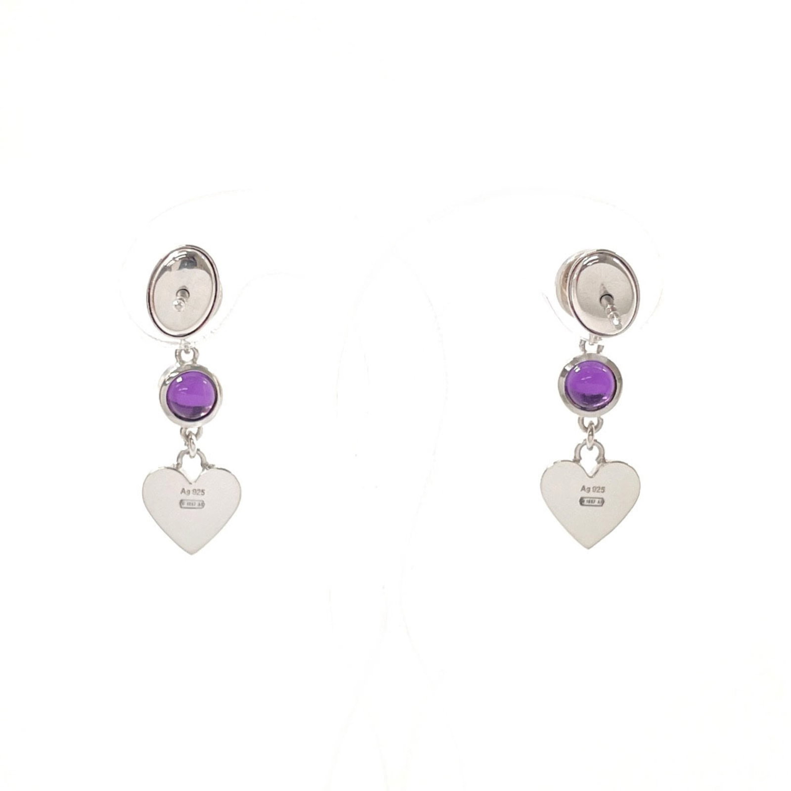 Gucci stud earrings silver 925 - 2