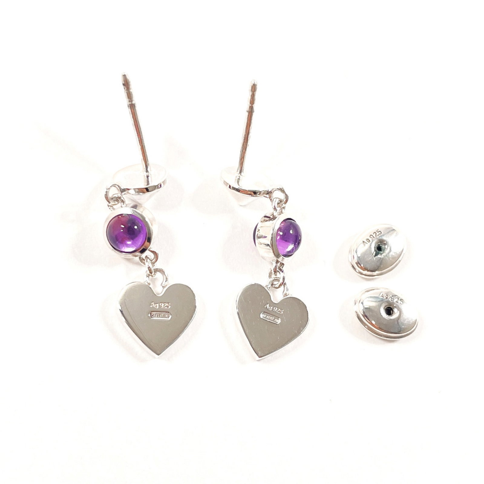 Gucci stud earrings silver 925 - 3
