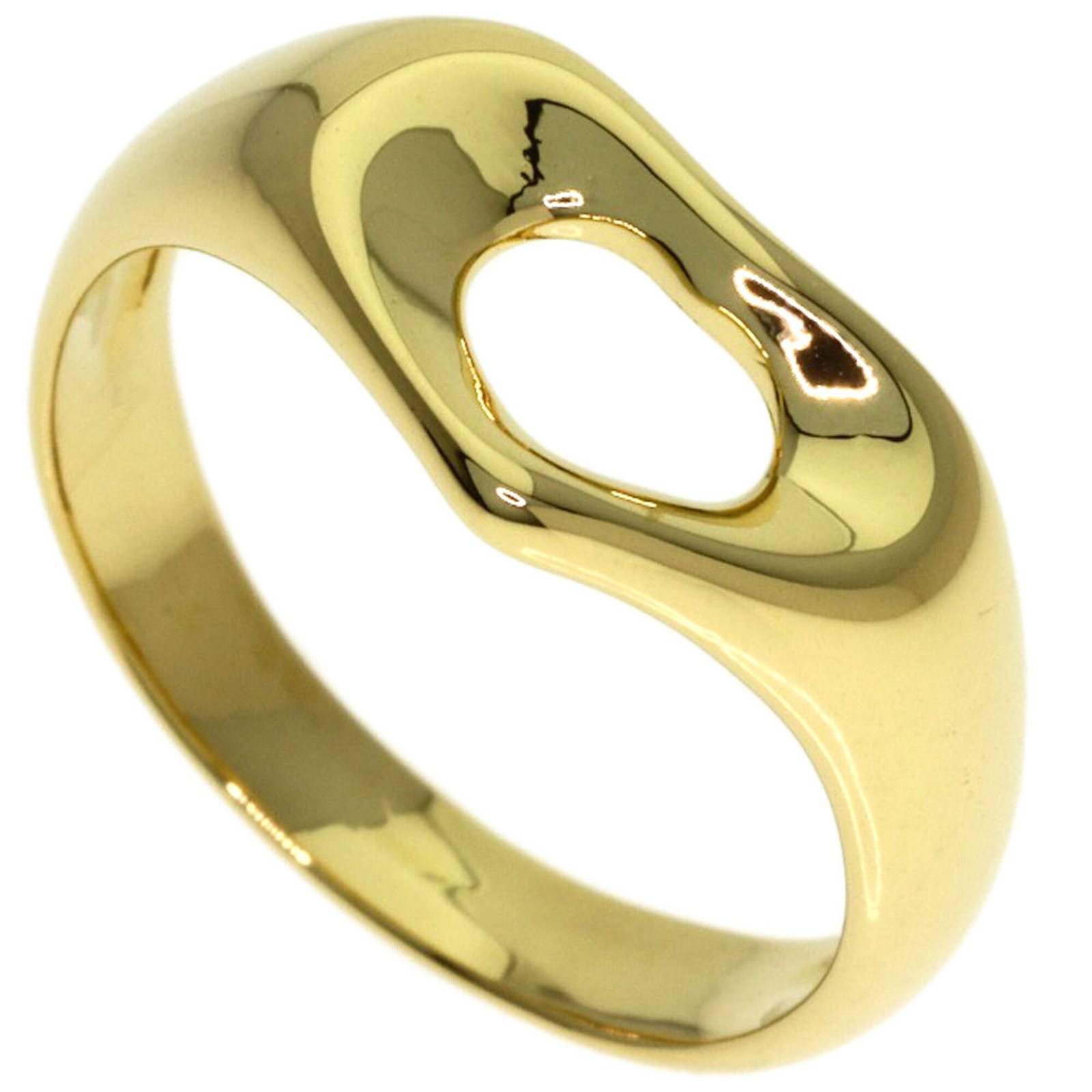 Tiffany Ring Gold Yellow 18K: Tiffany Ring Gold Yellow 18K Yellow gold 18K band ring from Tiffany, featuring a classic design with subtle wear. The item bears some scratches and dirt but remains in very good condition overall. A