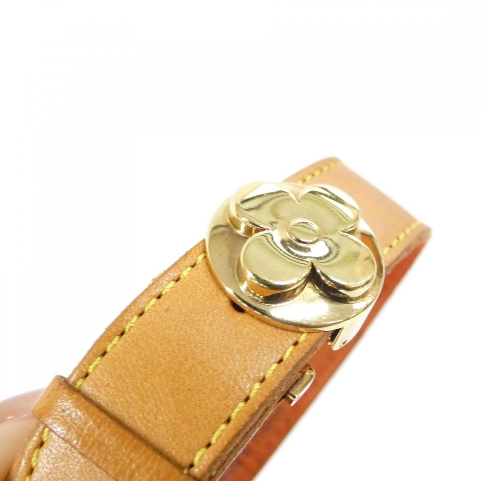 Charm Vuitton Leather Bracelet - 3