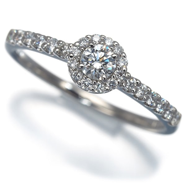 Vendome Ring Diamond 0.31Ct Grace Us5 950 Platinum: Vendome Ring Diamond 0.31Ct Grace Us5 950 Platinum Vendome Ring Diamond 0.31Ct Grace Us5 950 Platinum - A stunning platinum ring featuring a natural diamond with exceptional clarity, set in