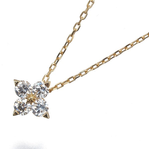 Star Jewelry Necklace Diamond 0.13Ct Brightest Star 18K 750 Yellow Gold: Star Jewelry Necklace Diamond 0.13Ct Brightest Star 18K 750 Yellow Gold Star Jewelry Necklace Diamond 0.13Ct Brightest Star 18K 750 Yellow Gold.This necklace features a natural diamond, part of the