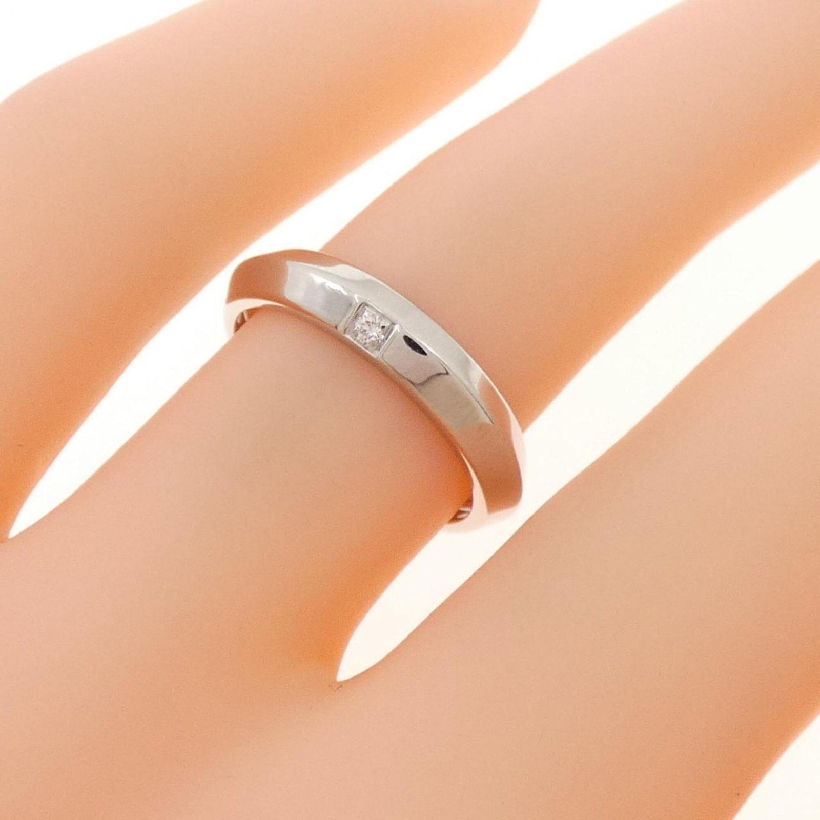 Band platinum ring van cleef arpels - 5