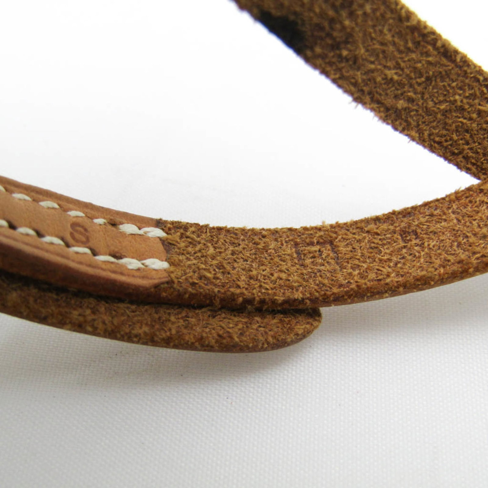 Metal leather bangle Hermes - 9