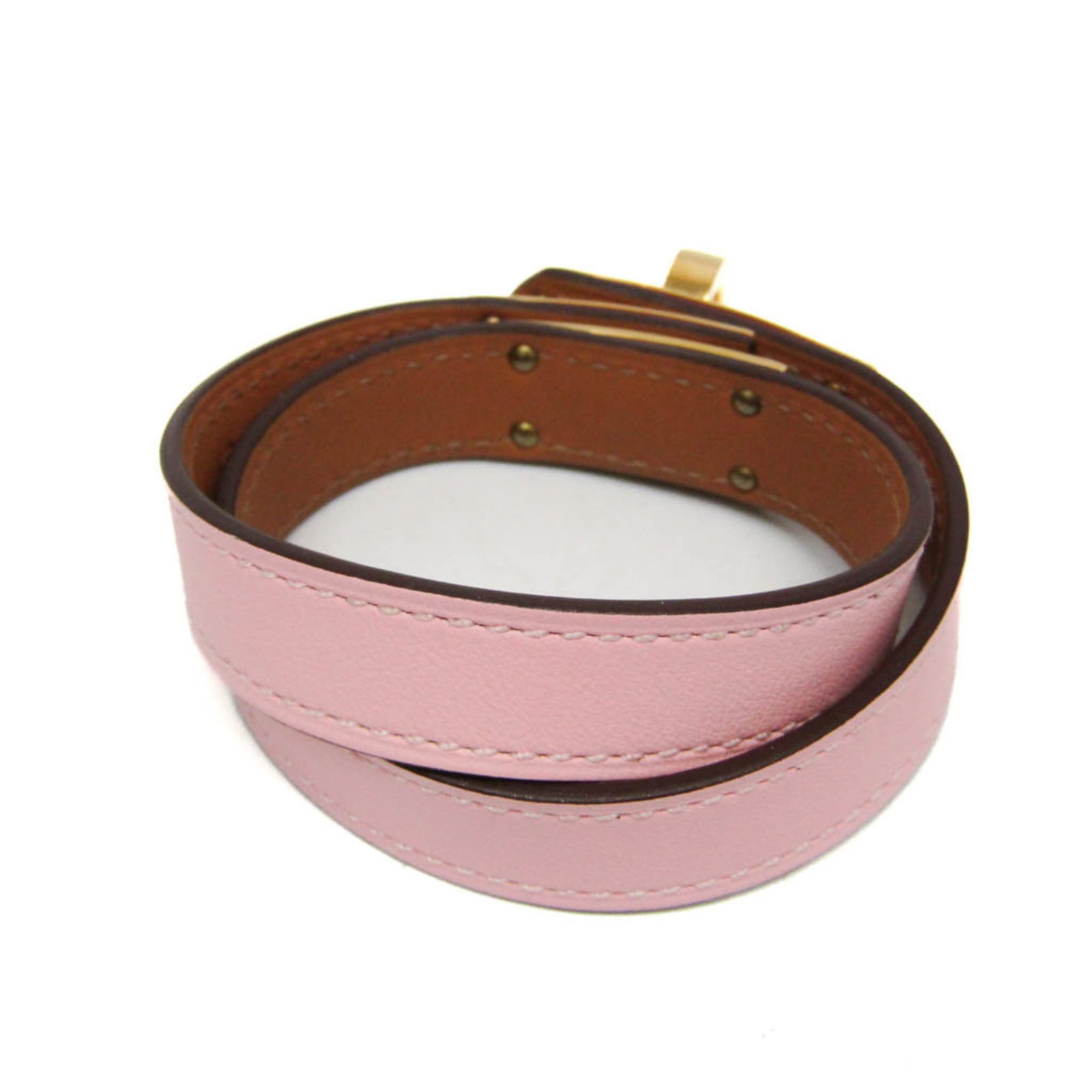 Swift leather bangle Hermes - 3