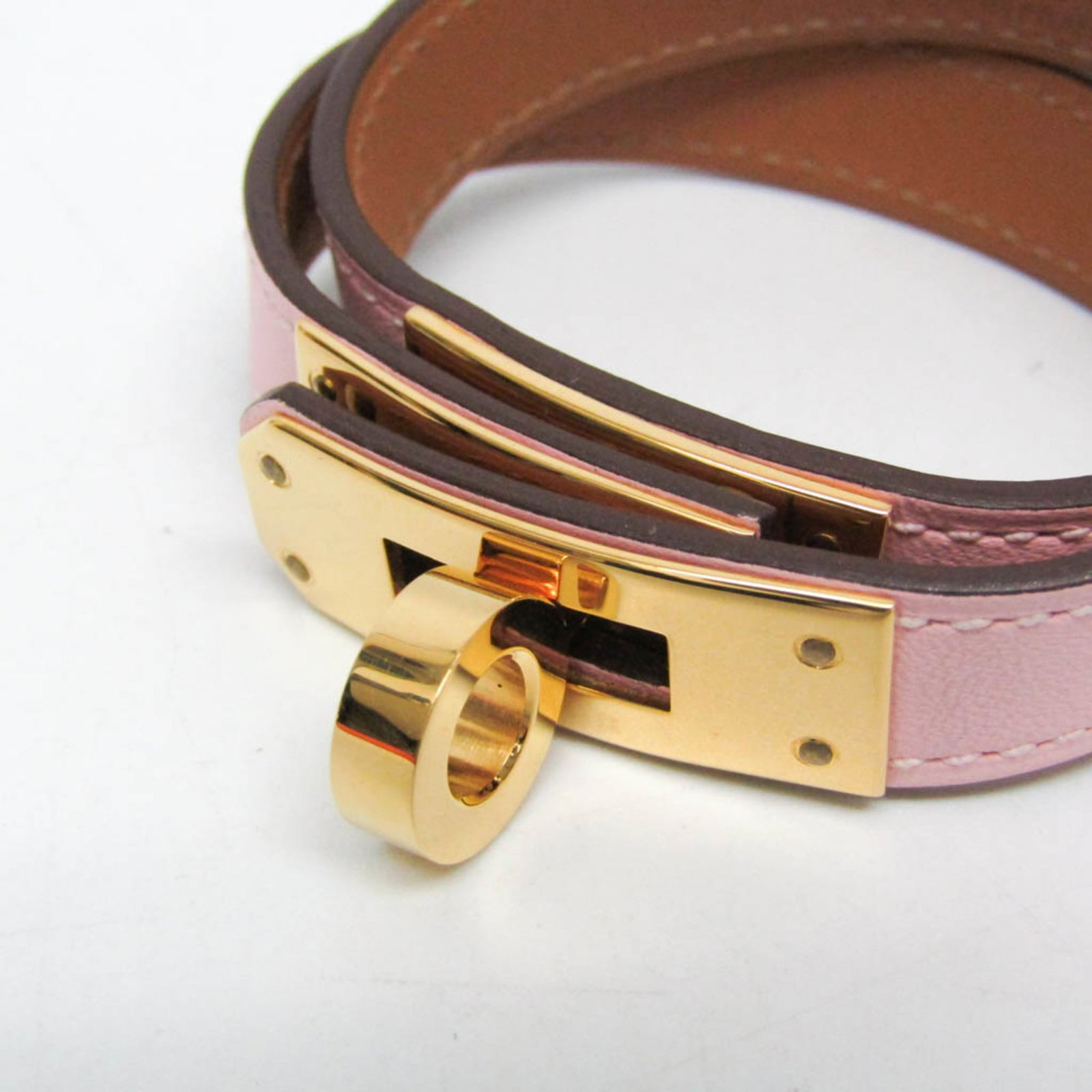 Swift leather bangle Hermes - 4