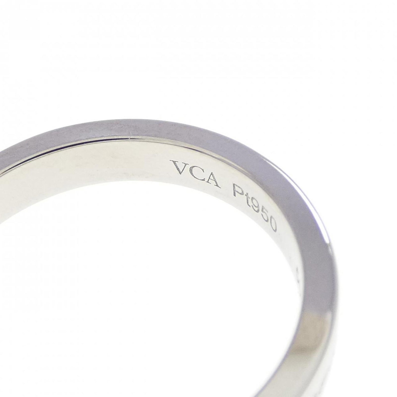 Band platinum ring van cleef arpels - 4