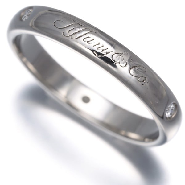 Diamond ring 950 platinum notes Lucida 3P US5.25-5.5: Diamond ring 950 platinum notes Lucida 3P US5.25-5.5 950 platinum Tiffany & Co. Notes Lucida diamond ring features a natural diamond set in a platinum band, showcasing the brand's signature style and 