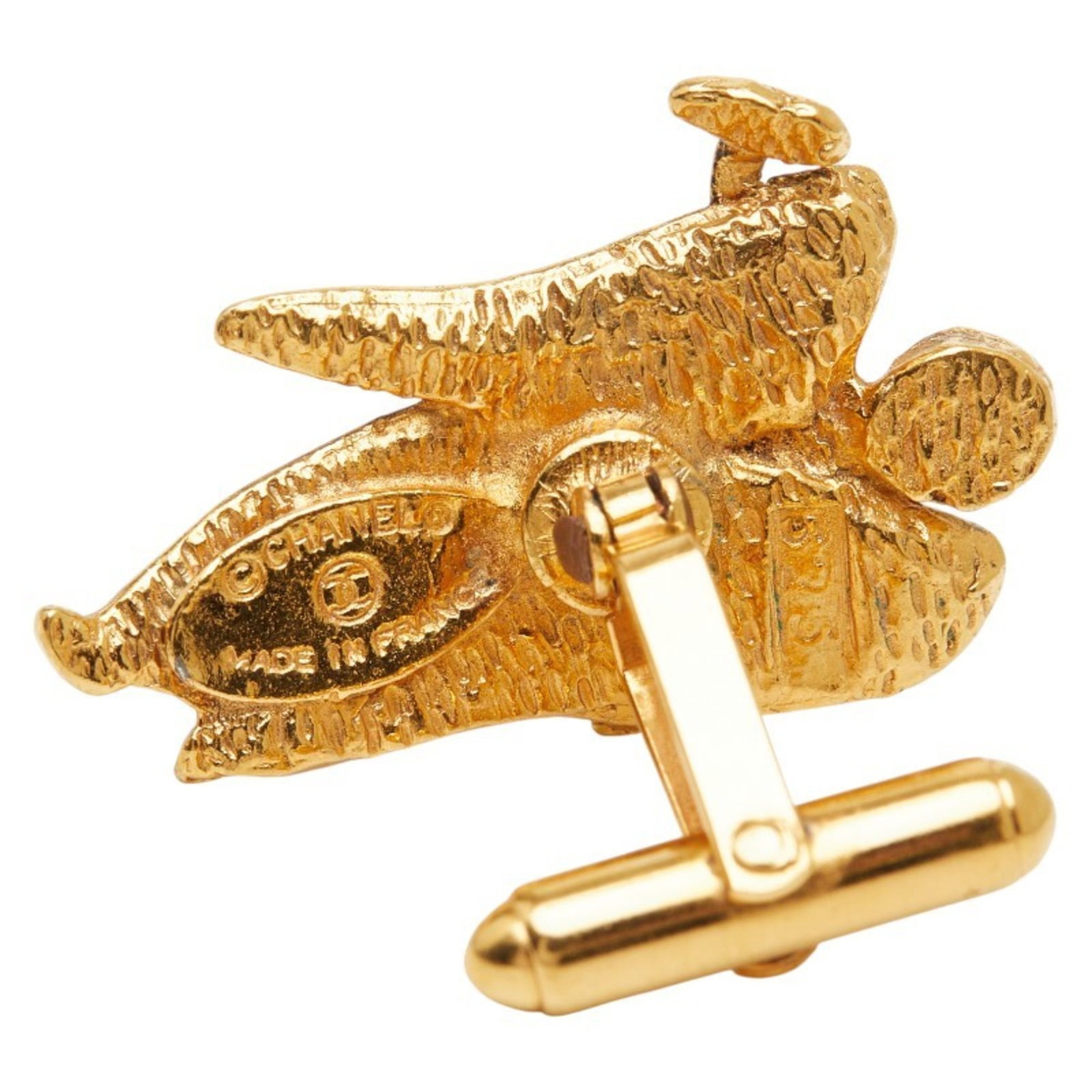 Chanel Gold Cufflinks - 6