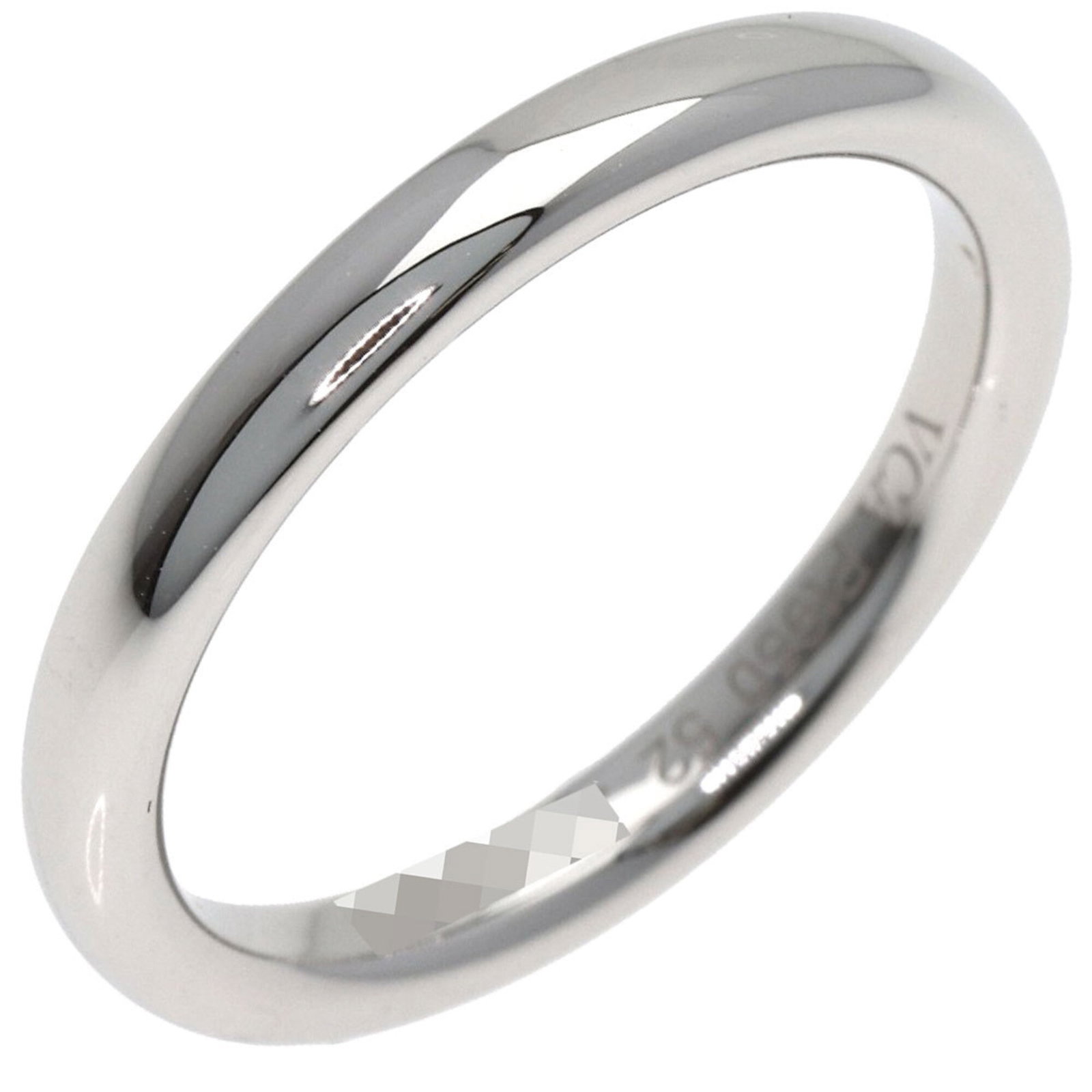 Band platinum ring van cleef arpels - 2