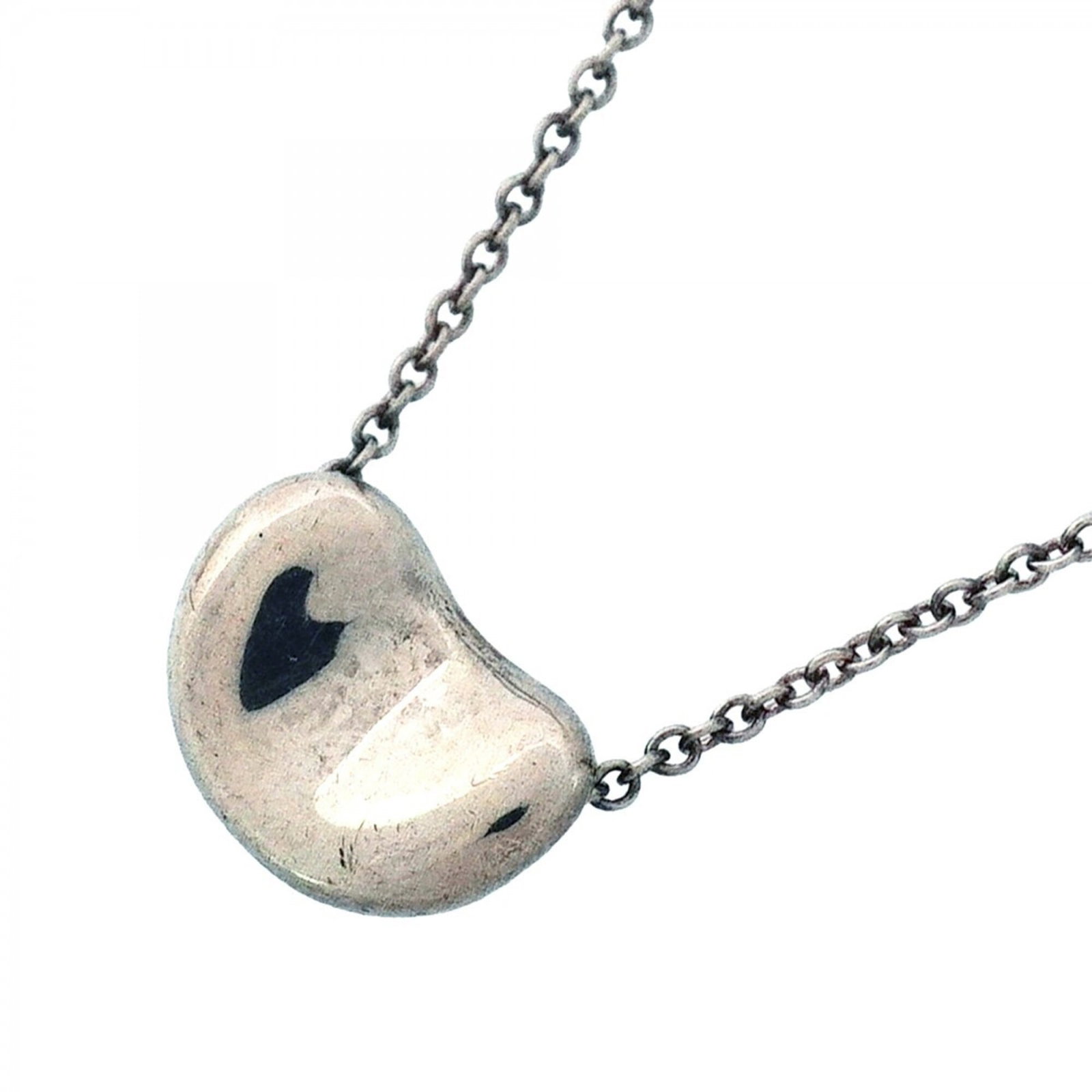 Tiffany & Co. Bean Necklace Sterling Silver 925 Women'S: Tiffany & Co. Bean Necklace Sterling Silver 925 Women'S Tiffany & Co. Bean Necklace Sterling Silver 925 Women's - A timeless piece from the iconic luxury brand, featuring a sterling silver pendant