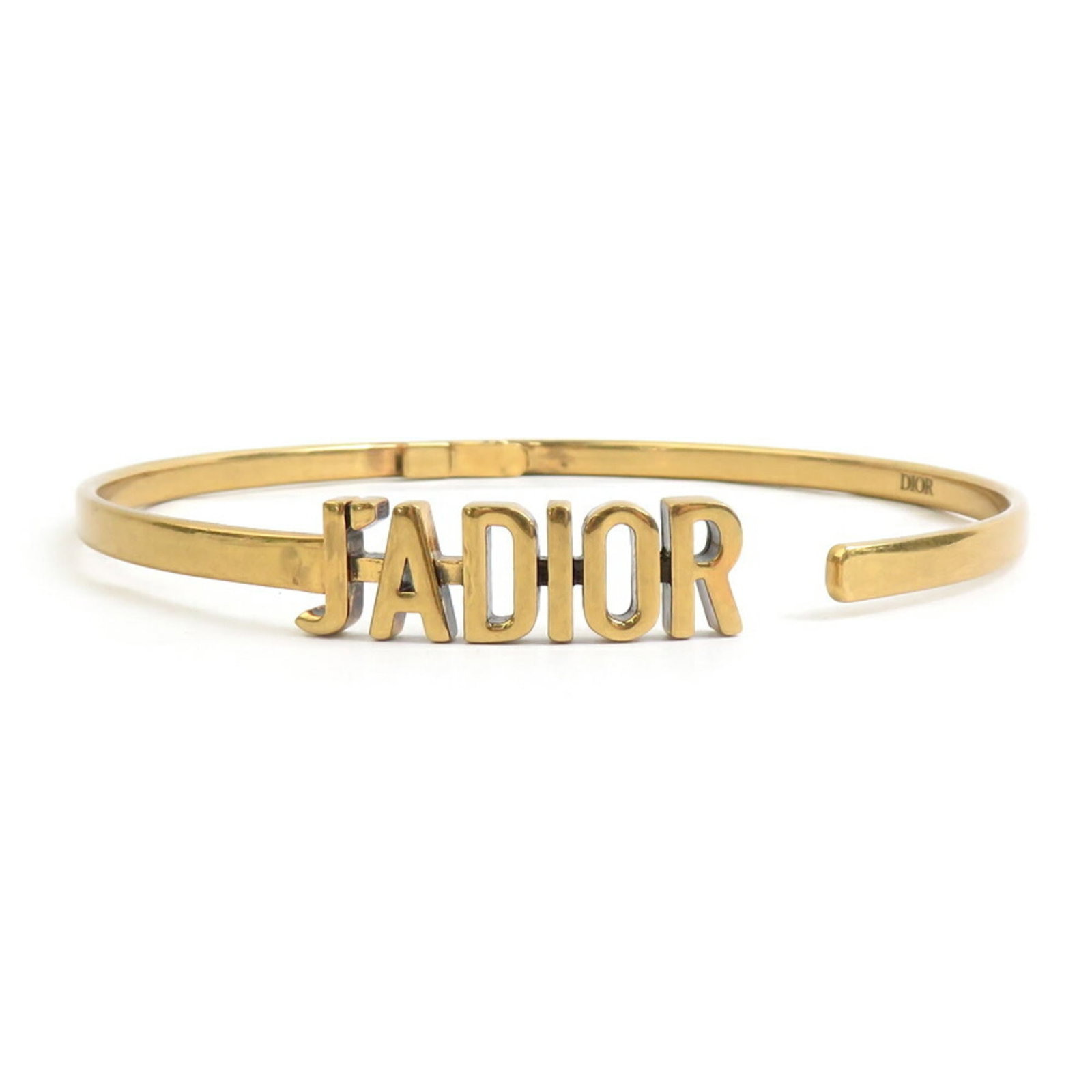 Christian Dior J'A Dior Choker In Metal Gold For Women E61456I: Christian Dior J'A Dior Choker In Metal Gold For Women E61456I Christian Dior's J'A Dior choker in metal gold is a sophisticated accessory for women, featuring a striking design with a 10mm x 40mm