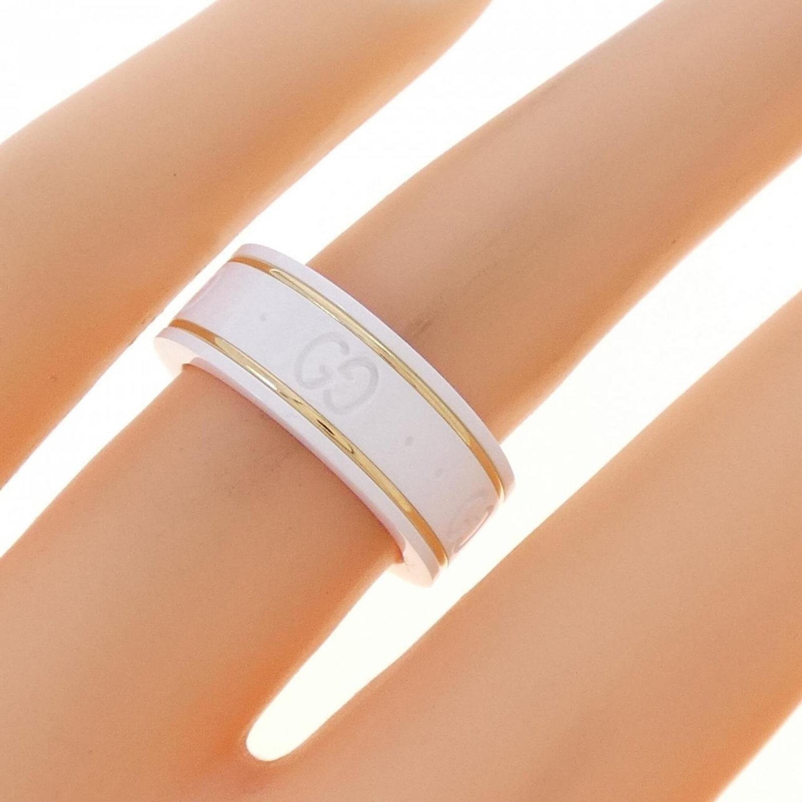 Ceramic band ring Gucci - 5