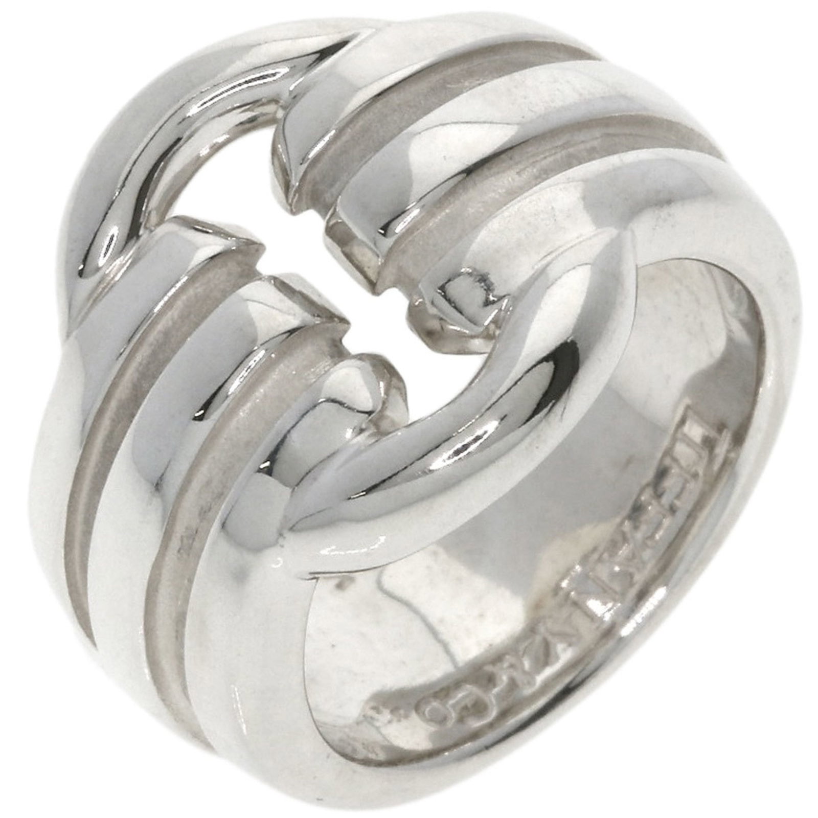 Silver Ring Tiffany Band - 2