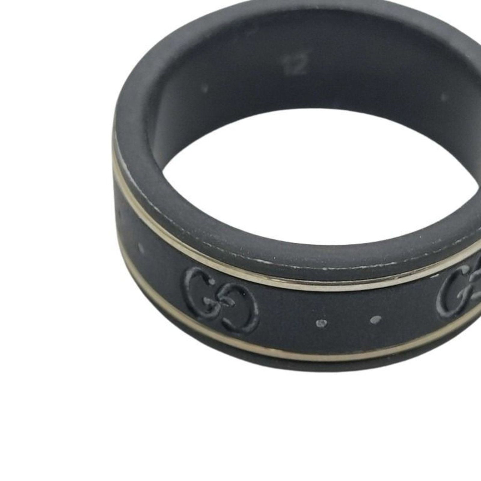Gucci ceramic band ring - 5